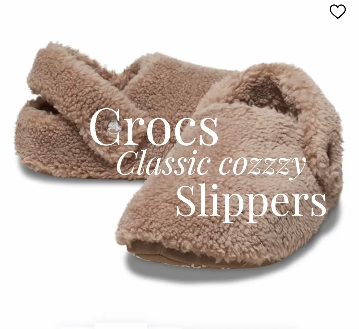 crocs slippers brown