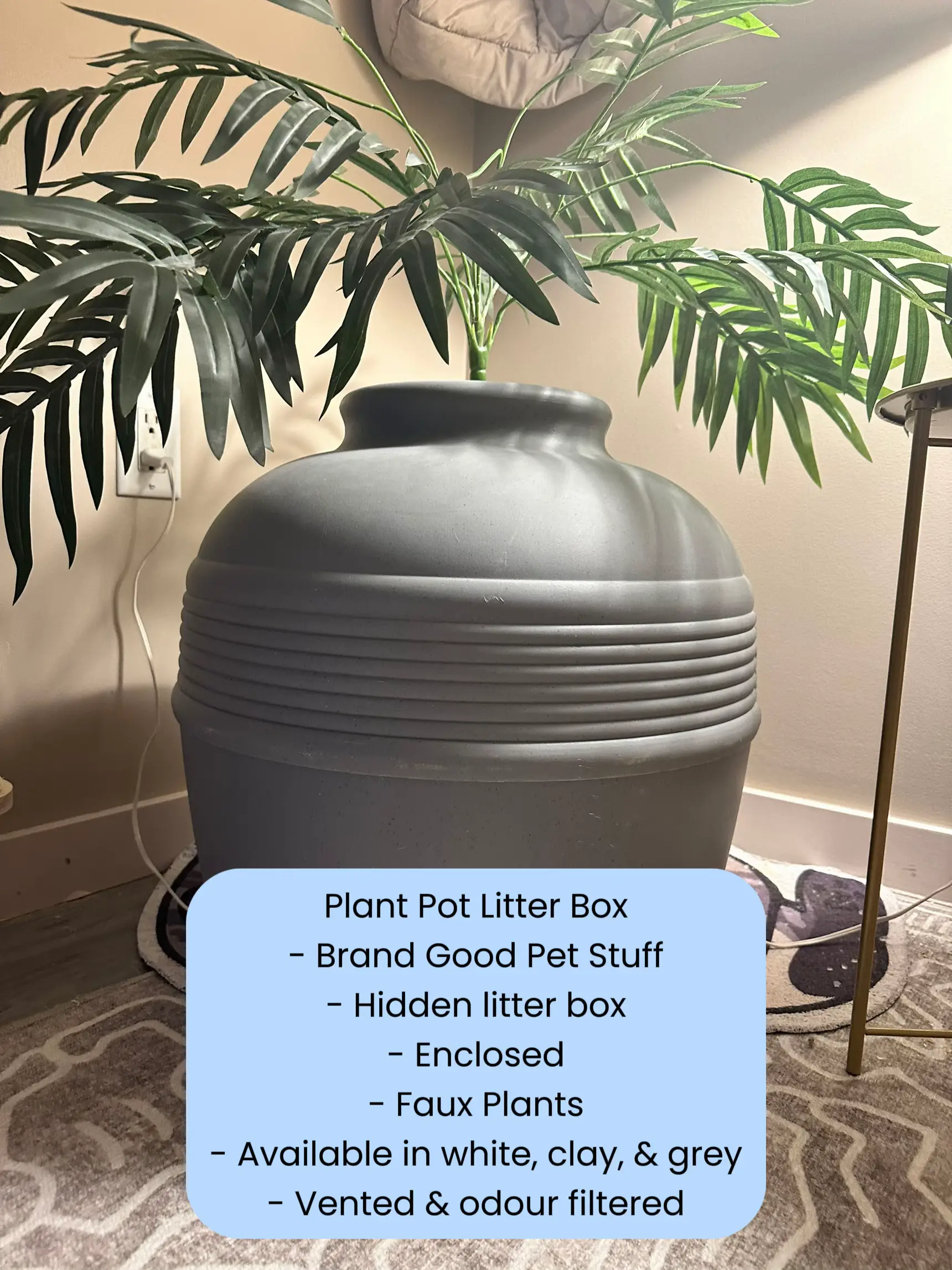 Good pet stuff hidden hotsell litter box