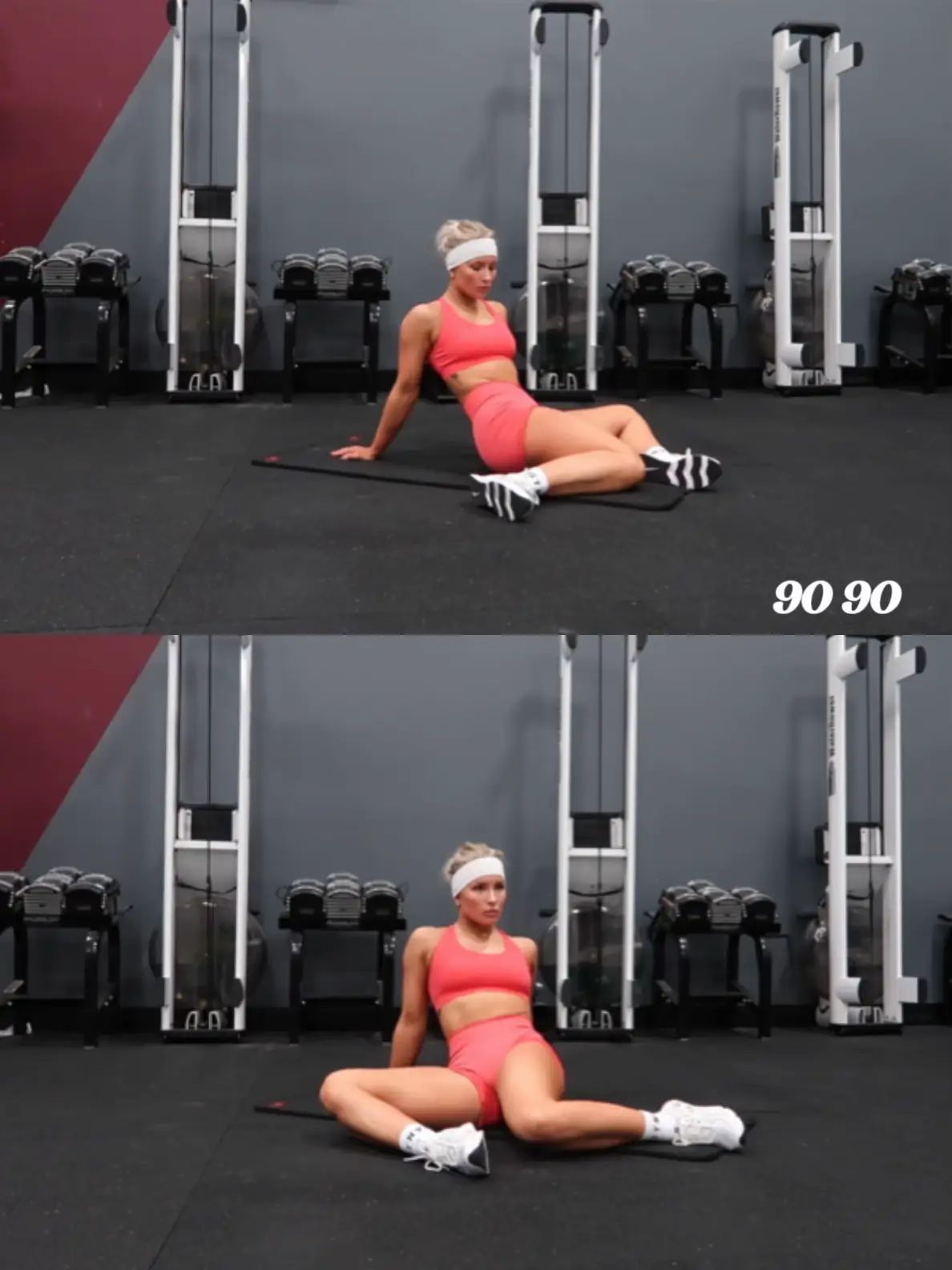 Seated Bench Leg Pull-In