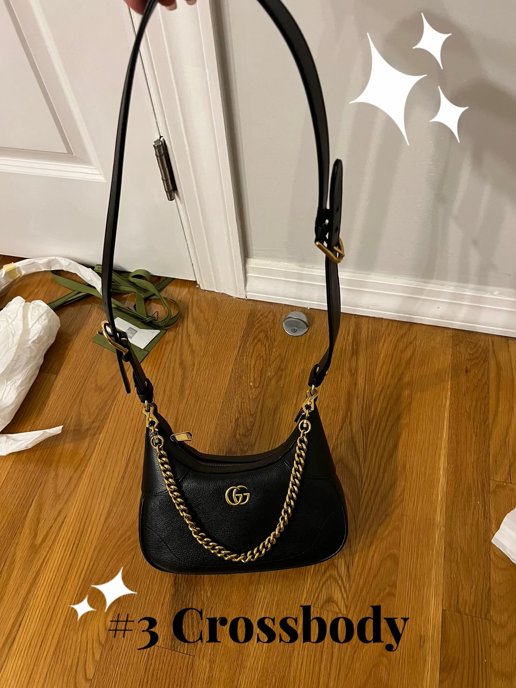 Unboxing my new Gucci Dionysus GG Supreme Wallet on Chain bag! Ordering  from The RealReal 