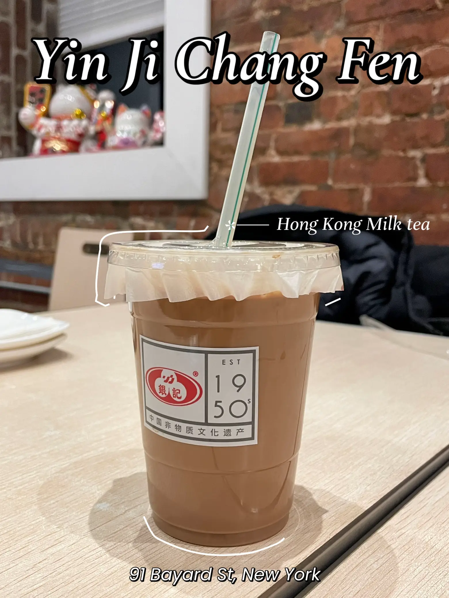 NYC Join me for the best boba adventure Gallery posted by Big