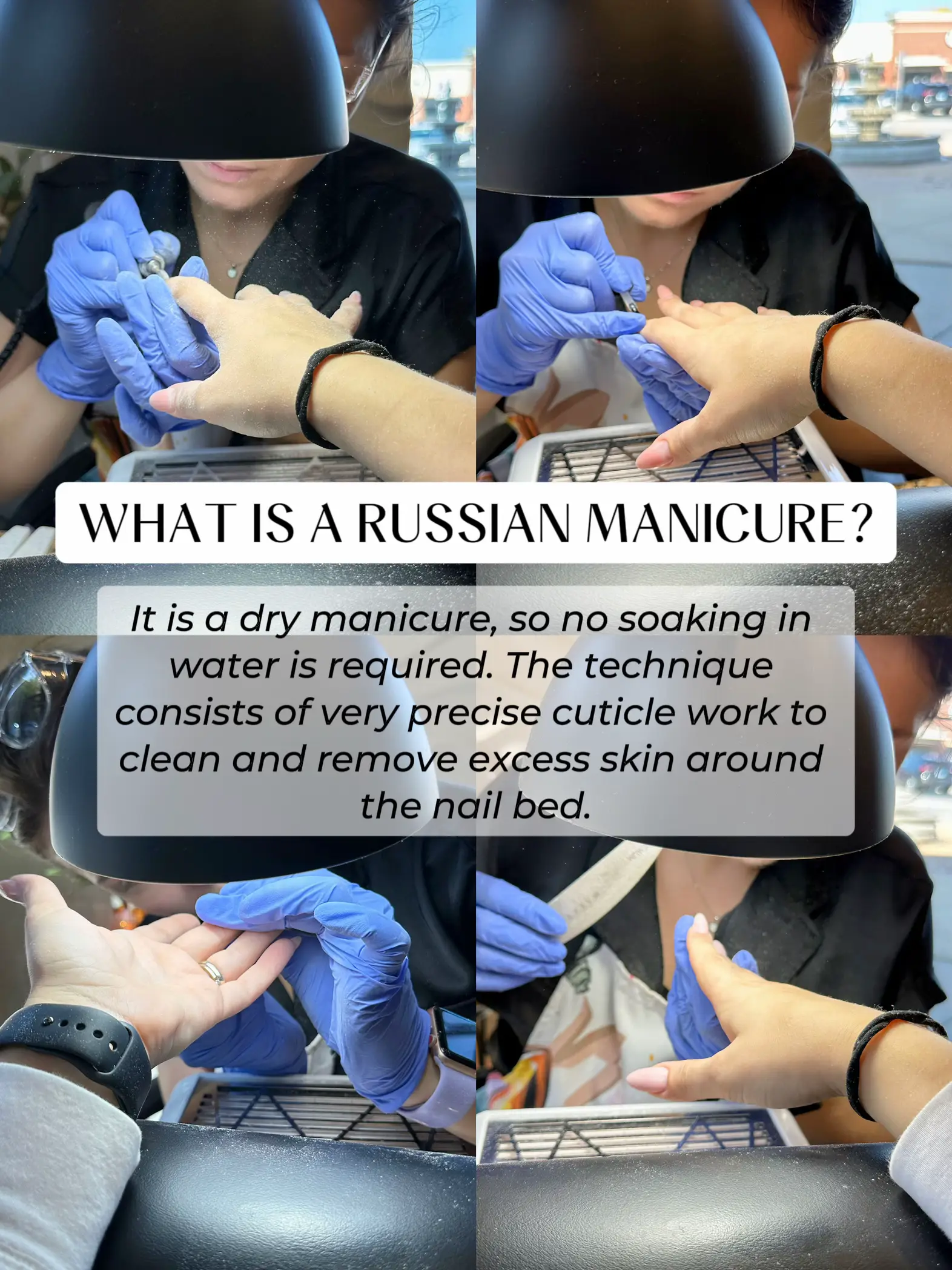 Get a Russian Manicure With Me💅🏼 | Gallery posted by Medina 🫶🏼✨ | Lemon8