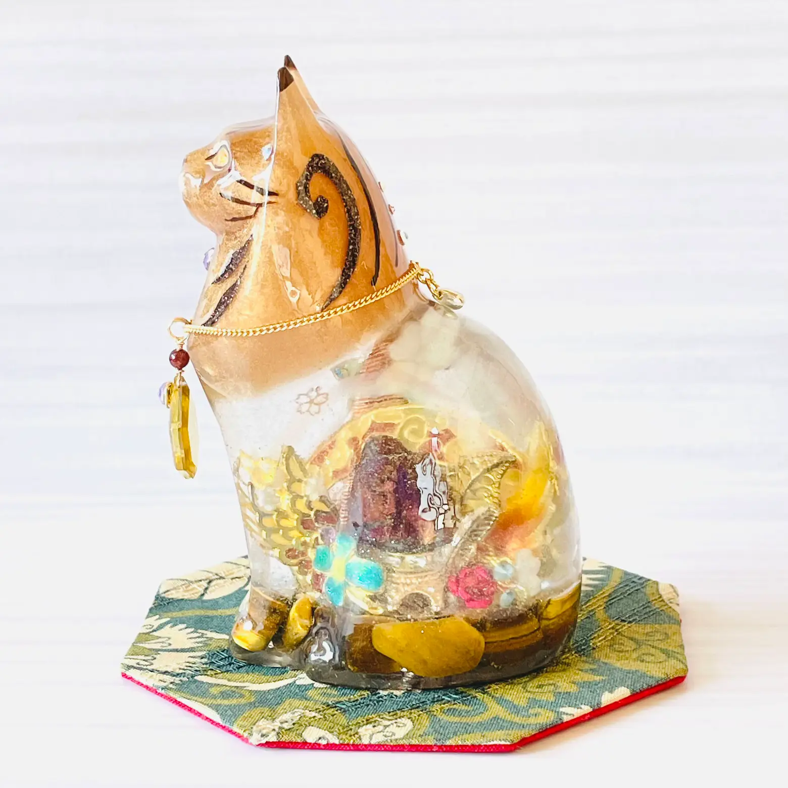 オルゴナイト　くま　のお友達のうさぎカップル♡ オルゴナイト くま のお友達のうさぎカップル♡