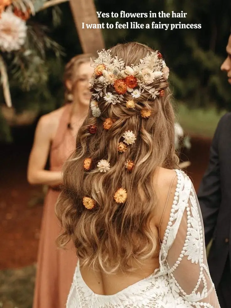 Dreamy Spring Elopement under a Floral Tree Ceremony Arch - Hey Wedding Lady