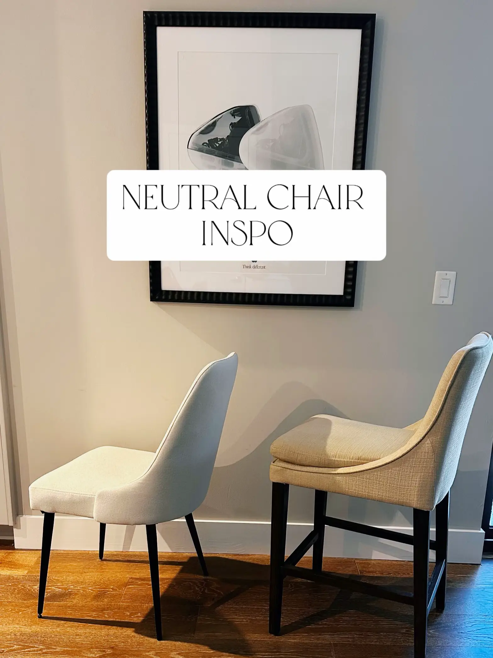 White cheap borg chair