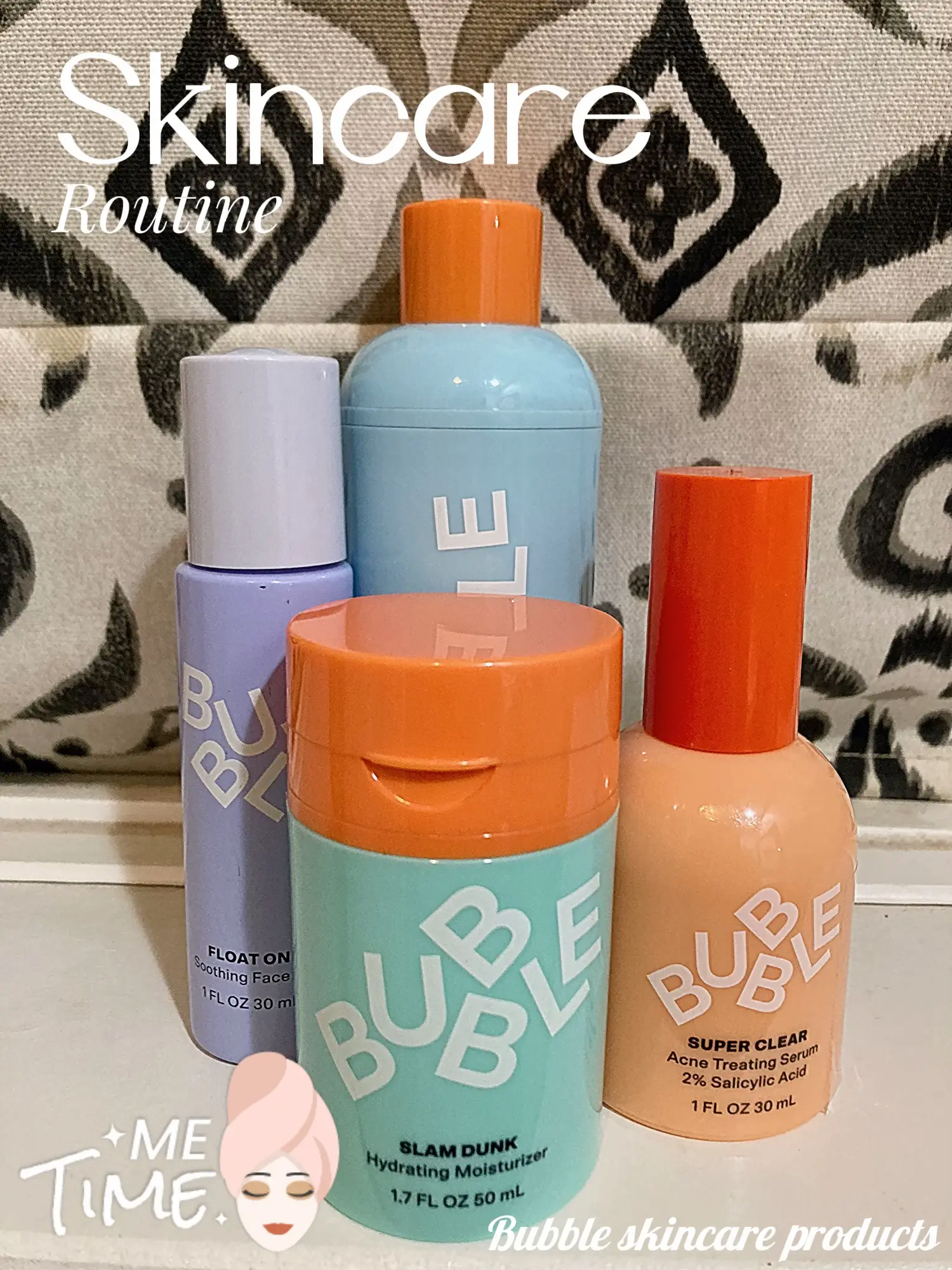 Bubble Skincare  The Full Set 7 Product Skincare Routine Bundle For All  Skin Types