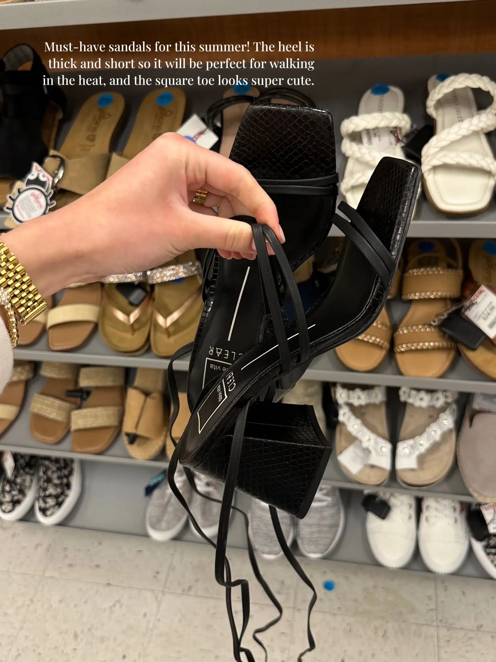 Brianna hot sale caged sandals