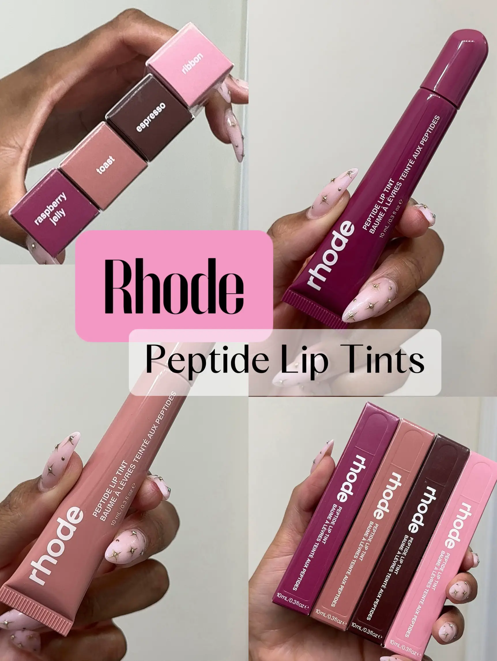 RHODE ヘイリー LIP TINTS ペプチド リップ ティント セット - リップ