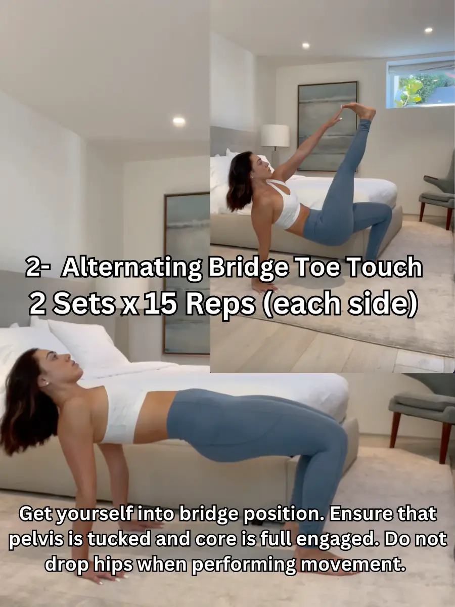 Hip touch online exercise