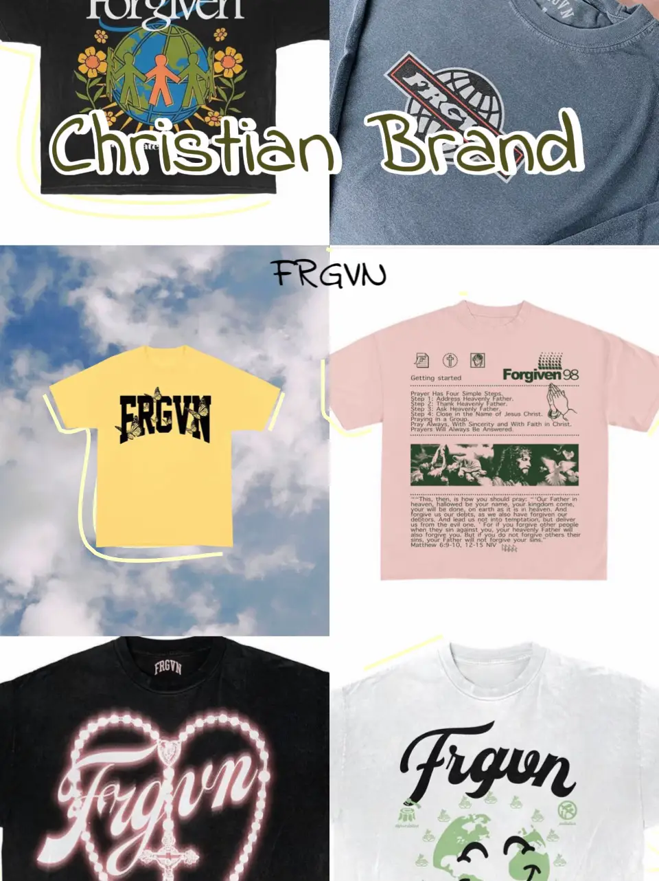 my favorite Christian apparel brand !!! 💓✨⛪️🫶