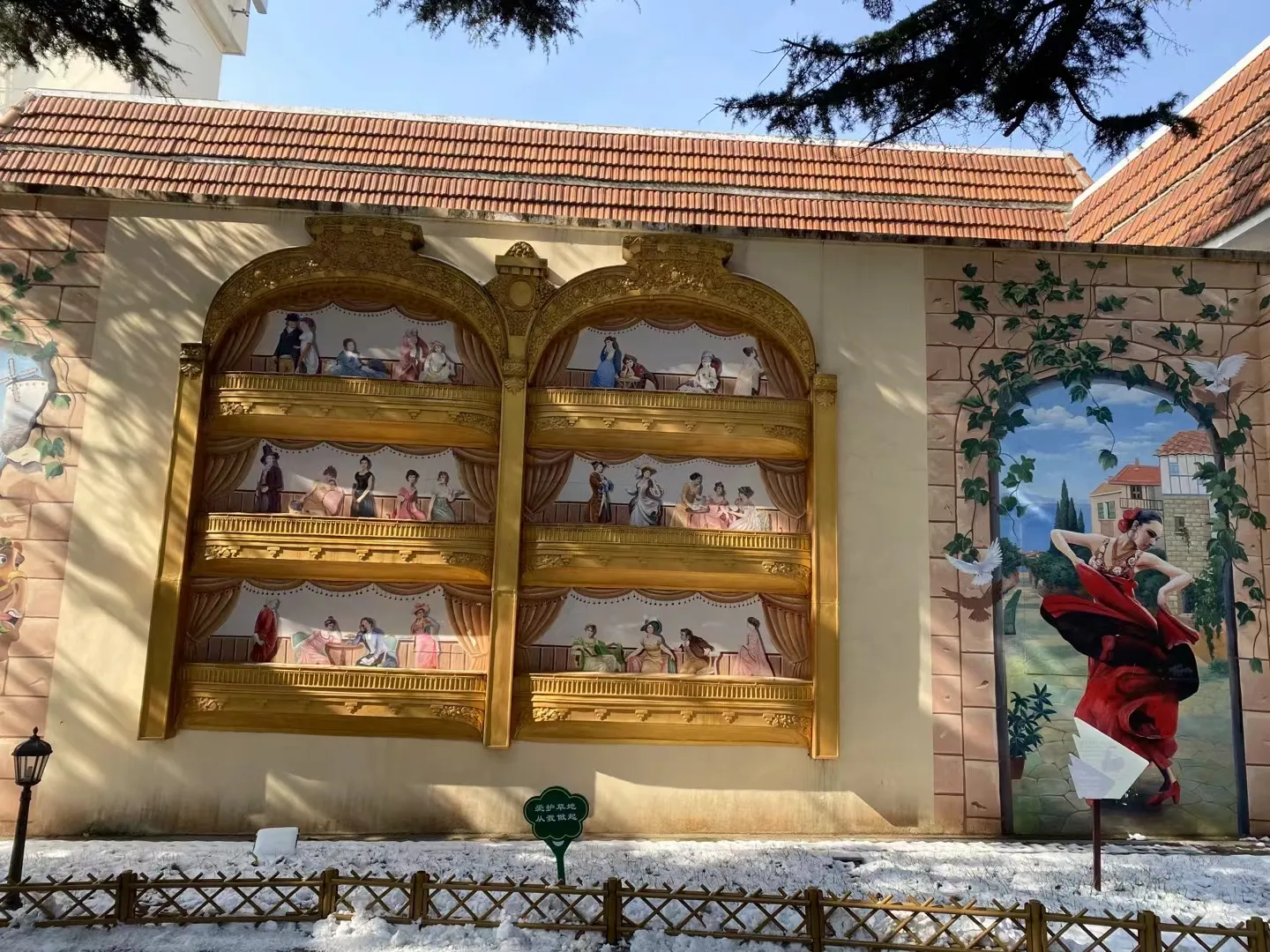 原画】『猫の町の住民』ファンタジーゴシック中世絵画アンティーク