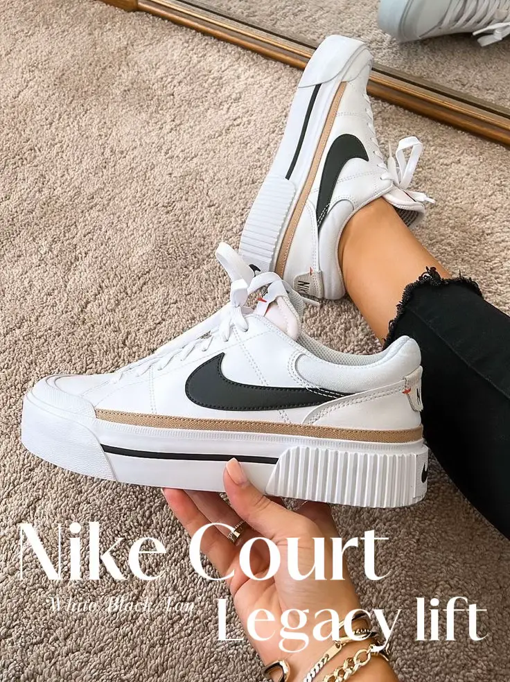  Nike Court Legacy NN Womens Shoes Size 7, Color: White/Rose  Whisper/Team Orange