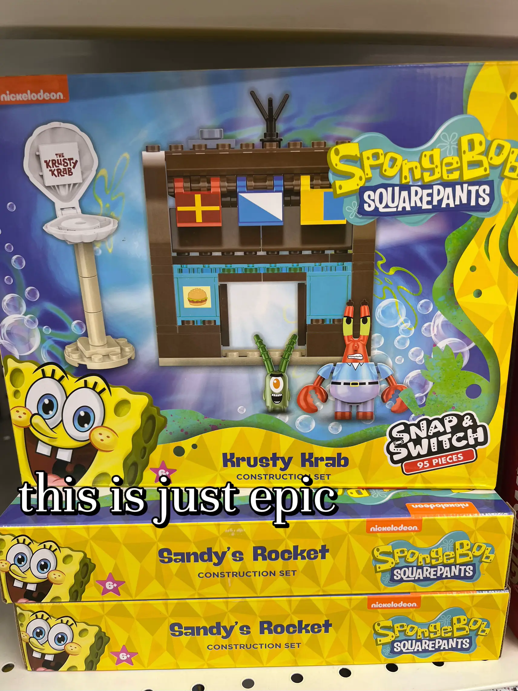 Nick Shop Spongebob Poster Pack for Kids, Boys - Bundle with 12 Spongebob Posters for Bedroom, Walls, Party Supplies| Spongebob Room Decor with Bubble