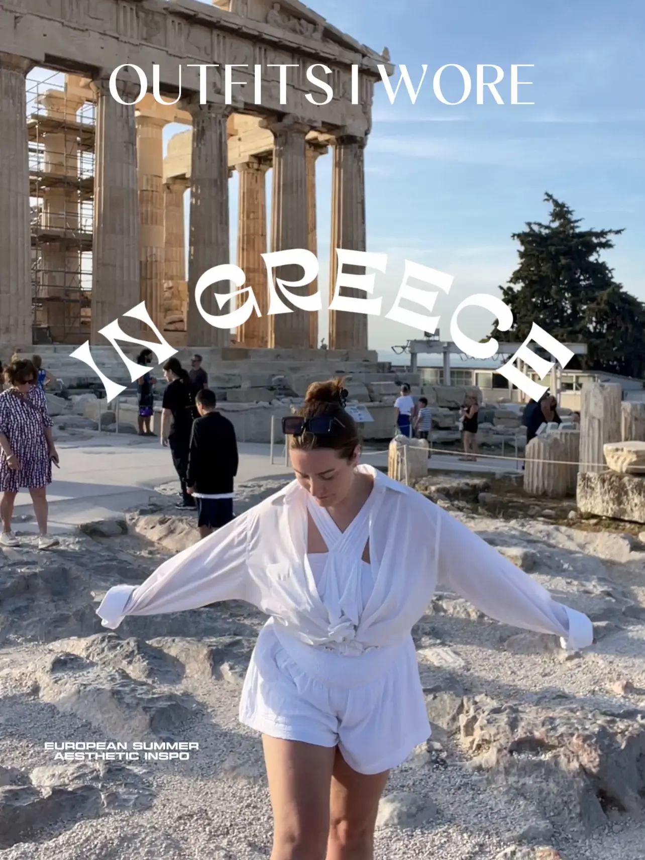 Outfits I Wore In Greece ⋆｡𖦹°‧'s images