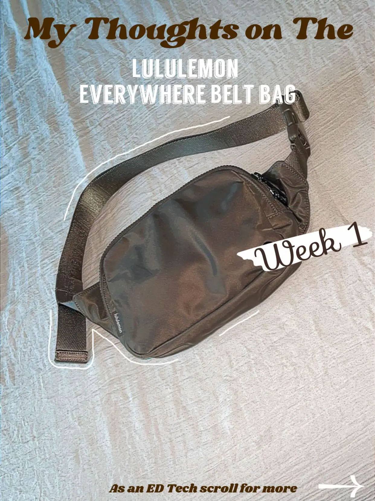 🌸lululemon everywhere belt bag color : sonic - Depop