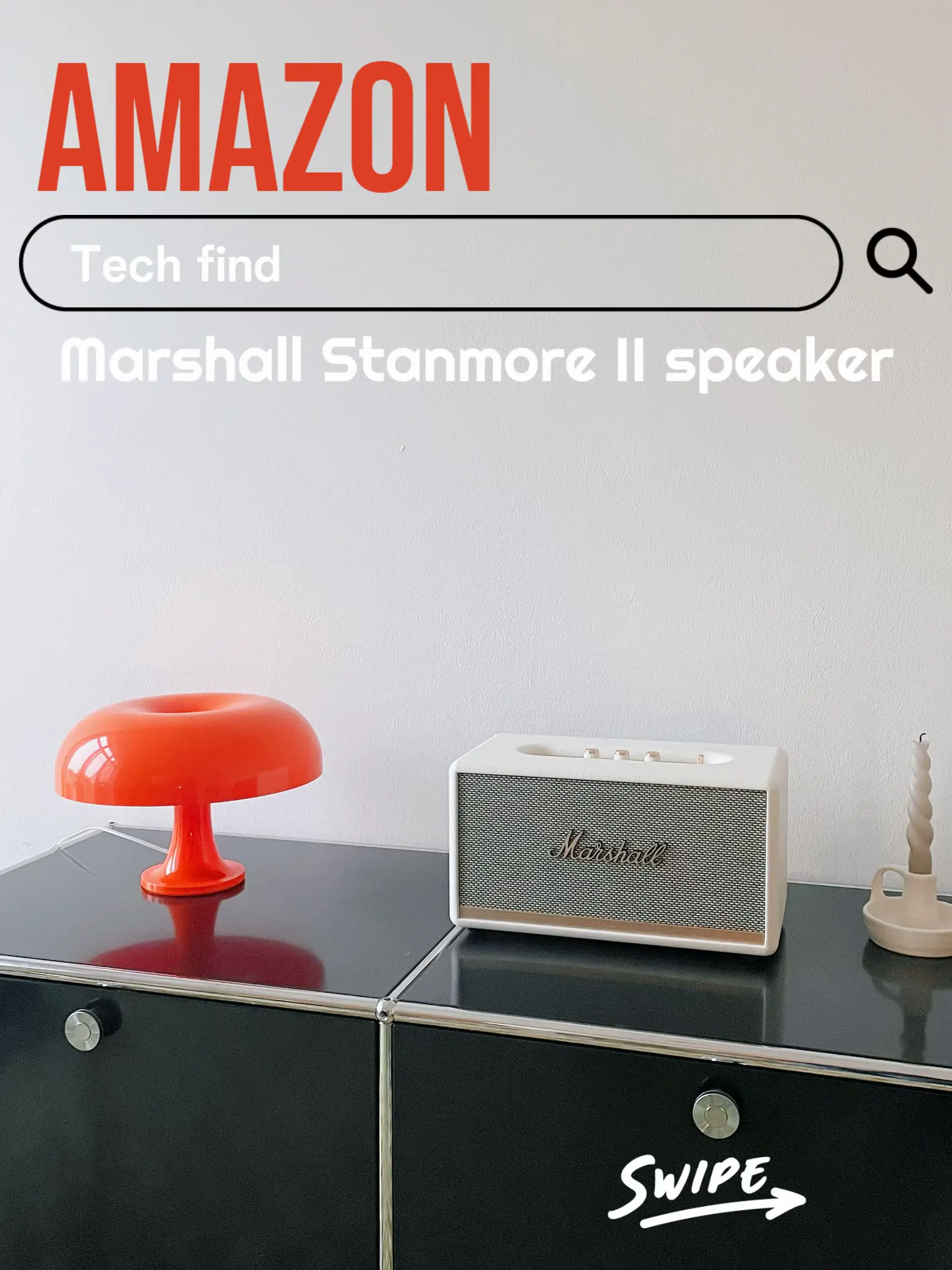  Marshall Emberton Portable Bluetooth Speaker Black and Brass  1005696 (Renewed) : Electronics