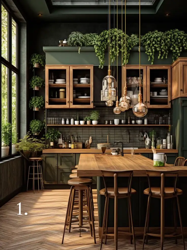 Brass Kitchen Fixtures Design Ideas