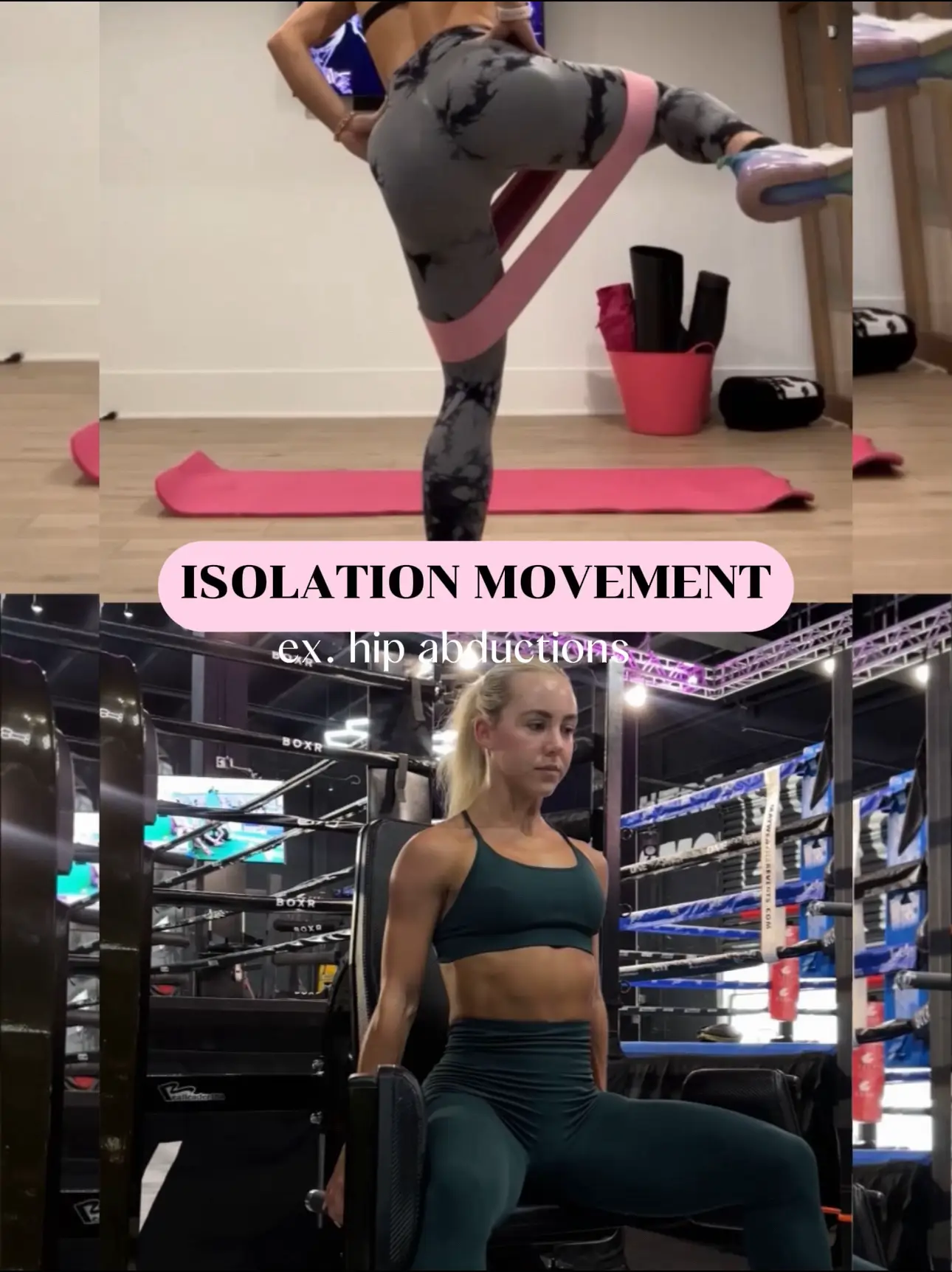 Hip isolation online exercise