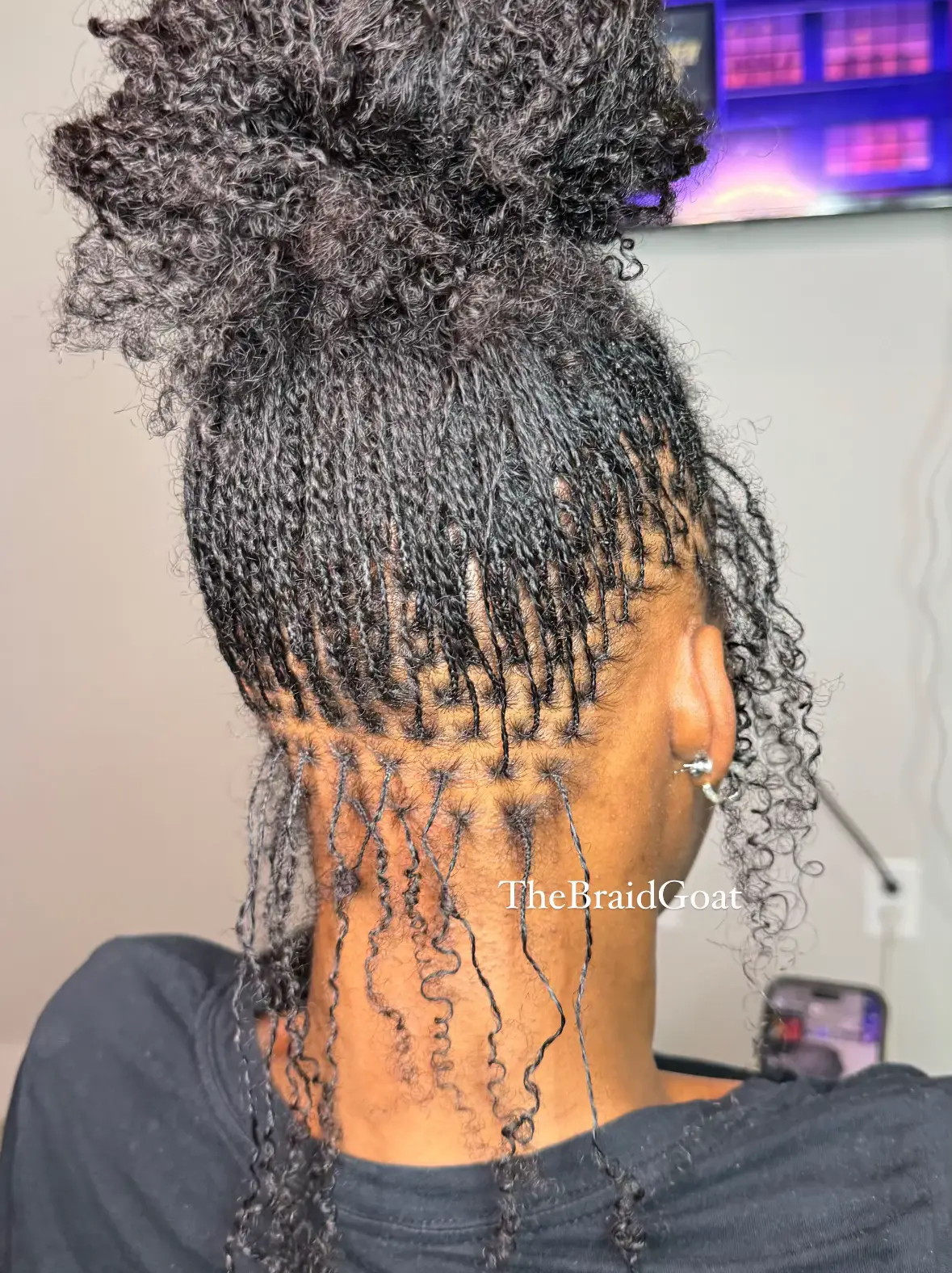 Protective Style 🌻 Micro Braids Duration 🌻 8-9 hrs Last 🌻 12