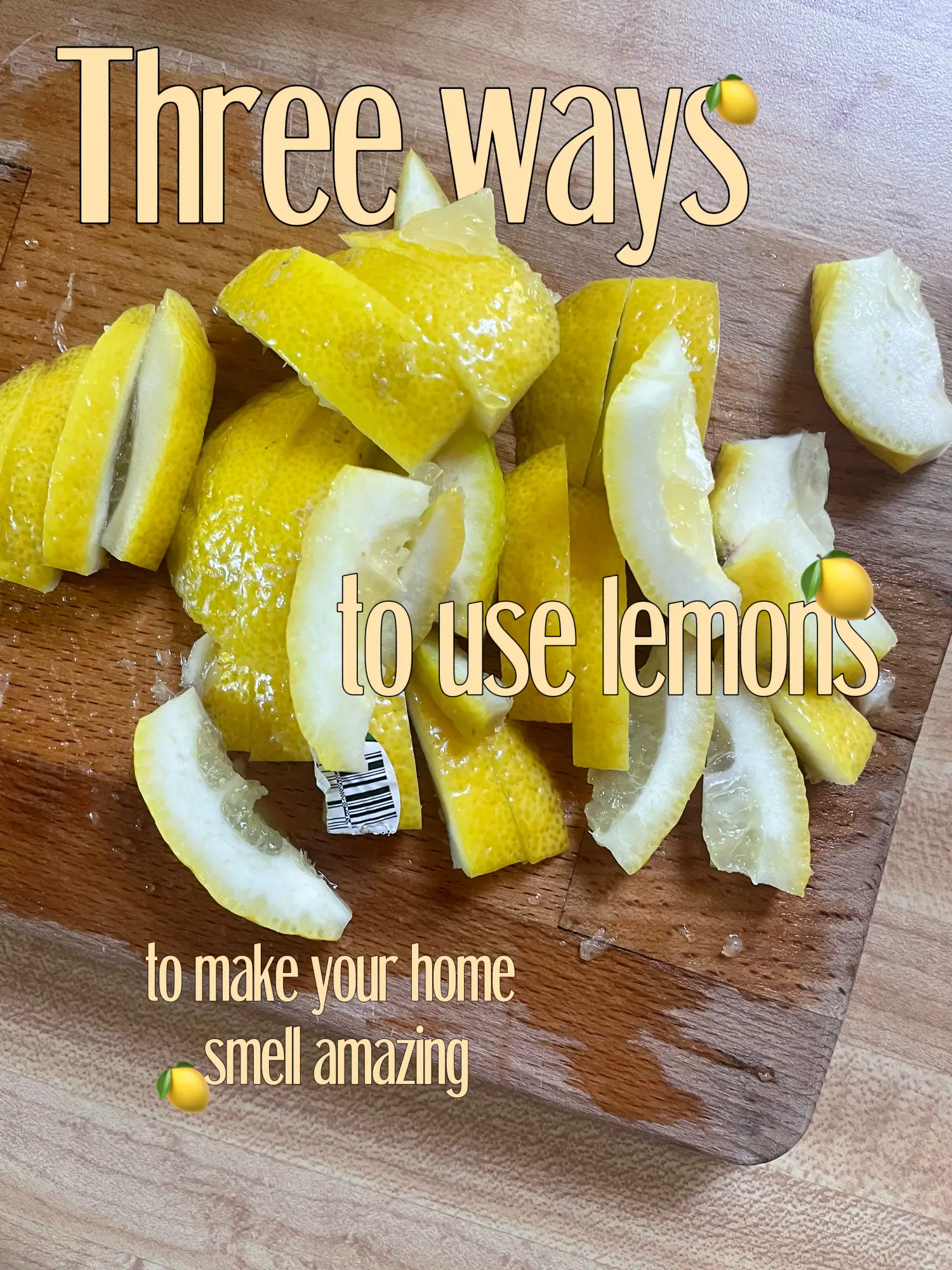 HOME HACK LEM🍋NS TO MAKE YOUR HOME SMELL GOOD Gallery posted by