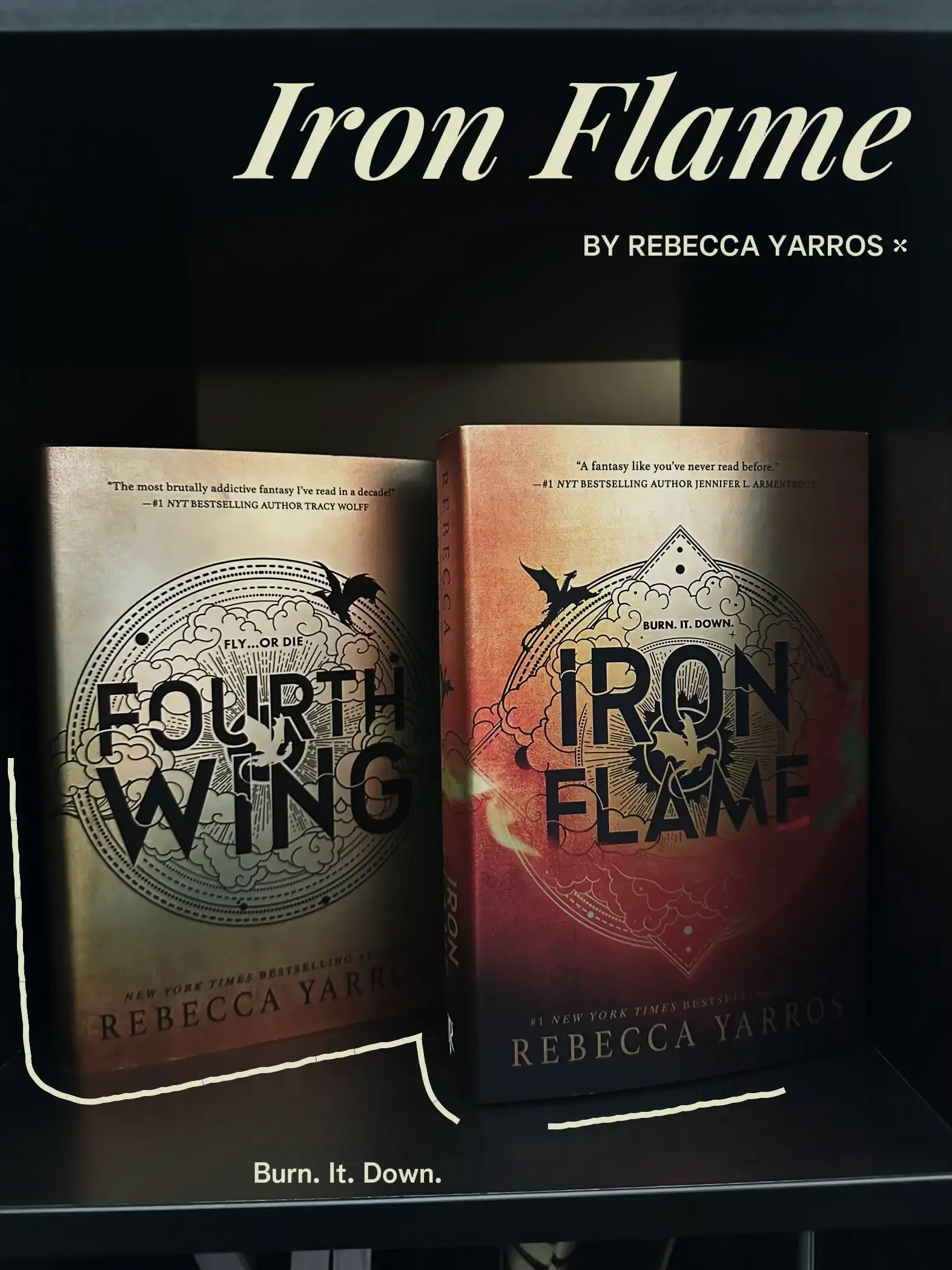 Iron Flame Cover reveal, Gallery posted by Darkfaerietales