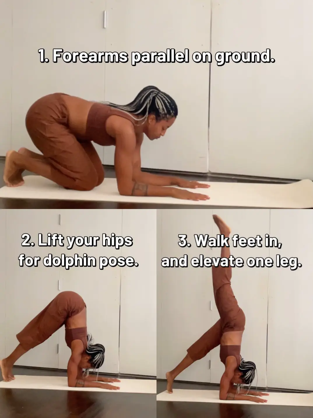 How to Handstand: Pincha Mayurasana- Forearm Stand