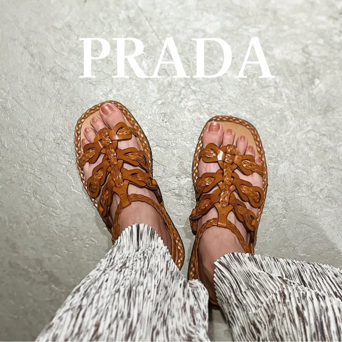 アウトレットの購入 PRADA⭐︎サンダル - 靴