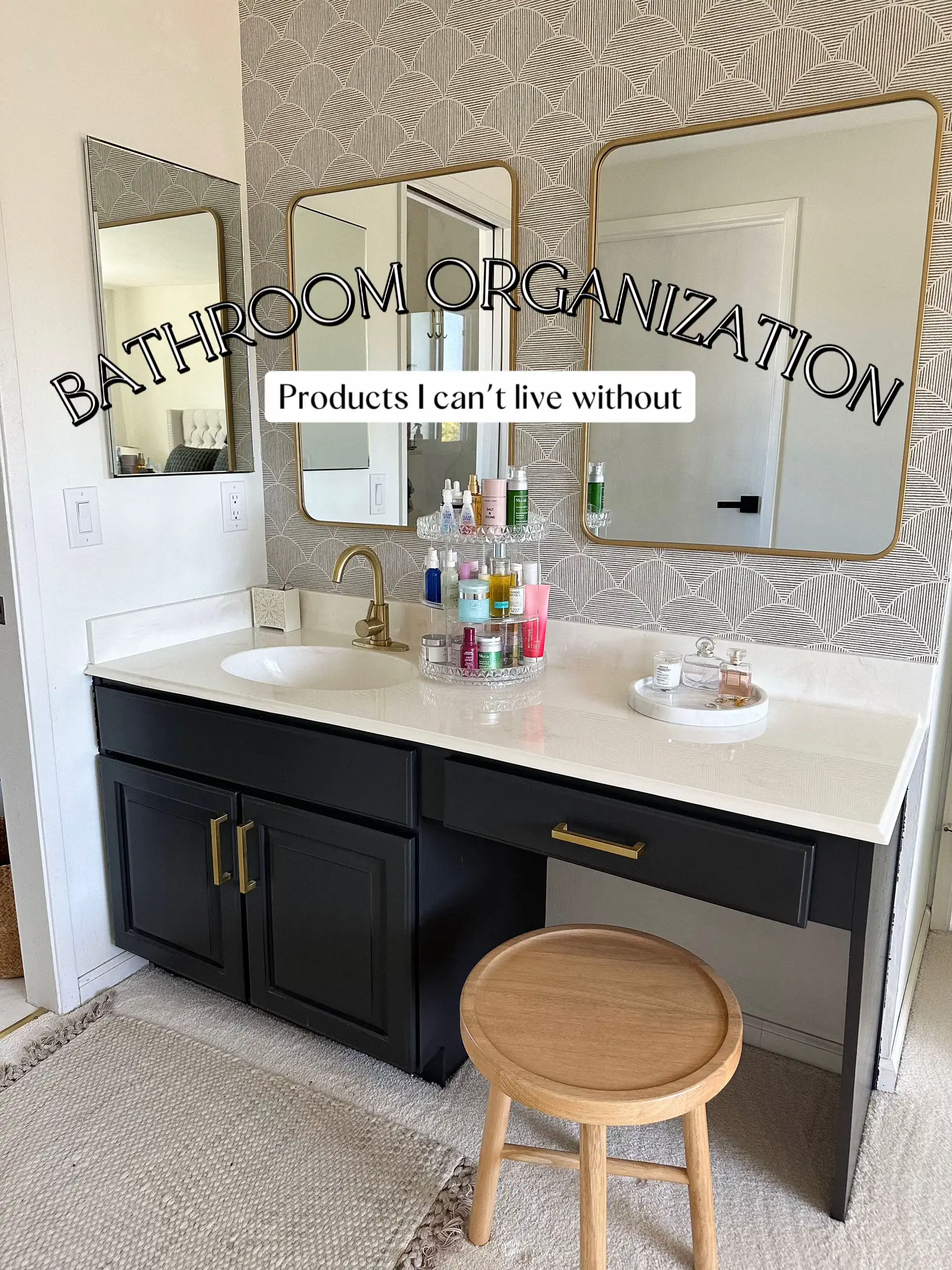 Girls' Bathroom Organizing - My Epicurean Adventures