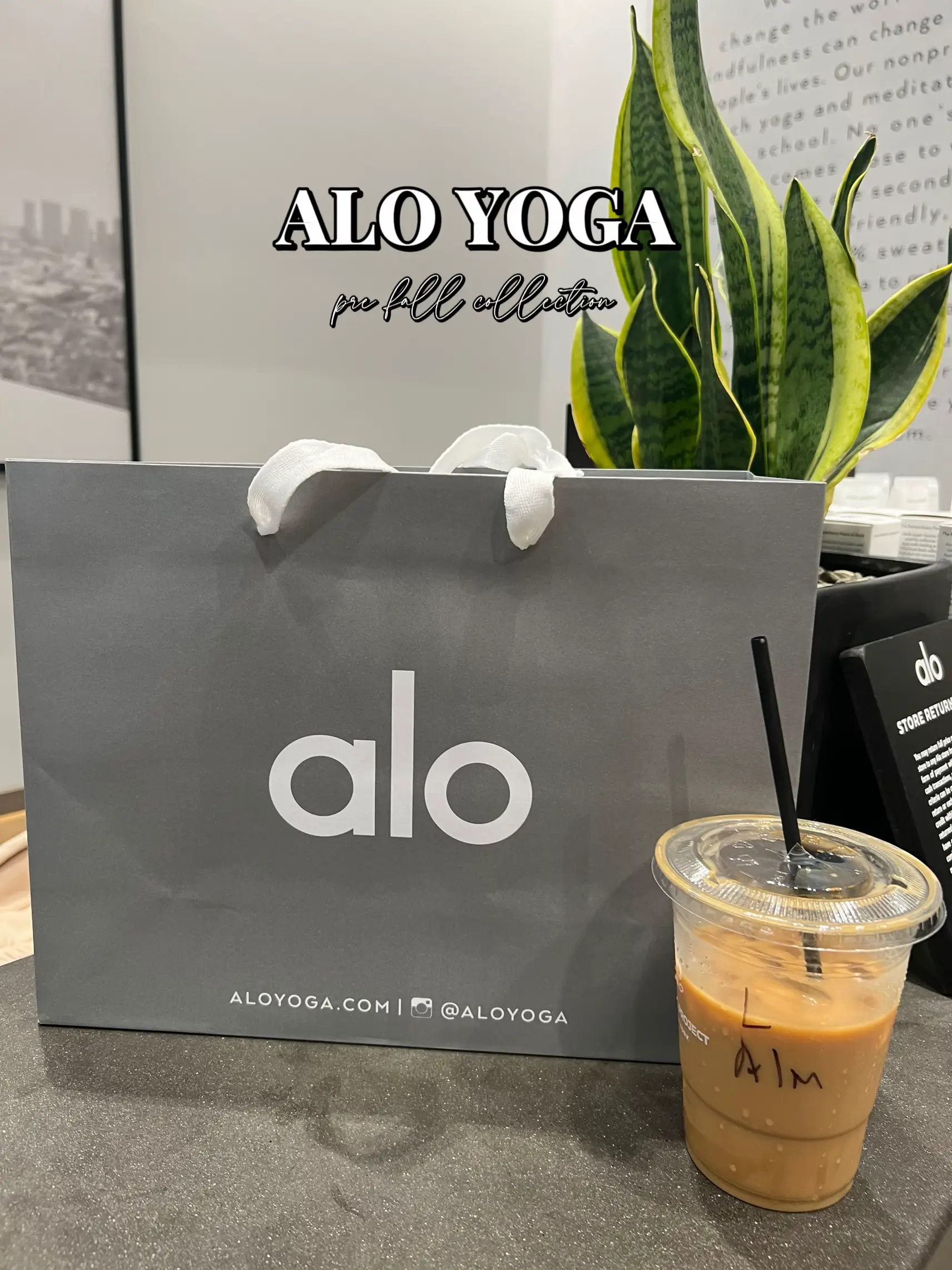 Alo yoga paper bag - Depop