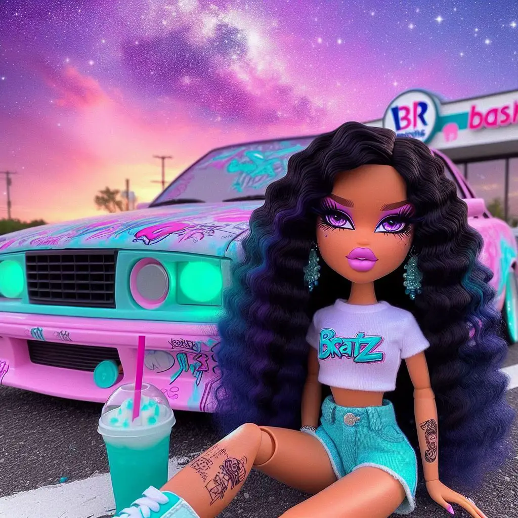 Hi everyone! My cousin and I are going as Sweet Dreamz Cloe and Kumi to a Bratz  party, does anyone know of any clothes/accessories that we could buy for  these fits? Particularly