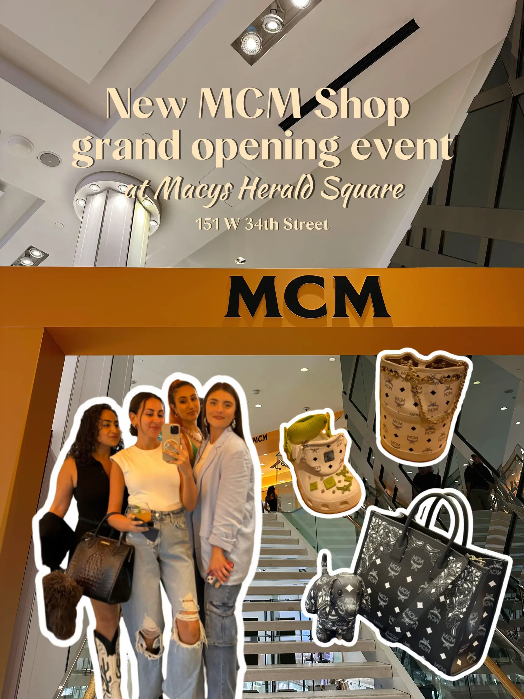 New MCM Popup Shop in Macys HSQ Gallery posted by ashleykaleel Lemon8