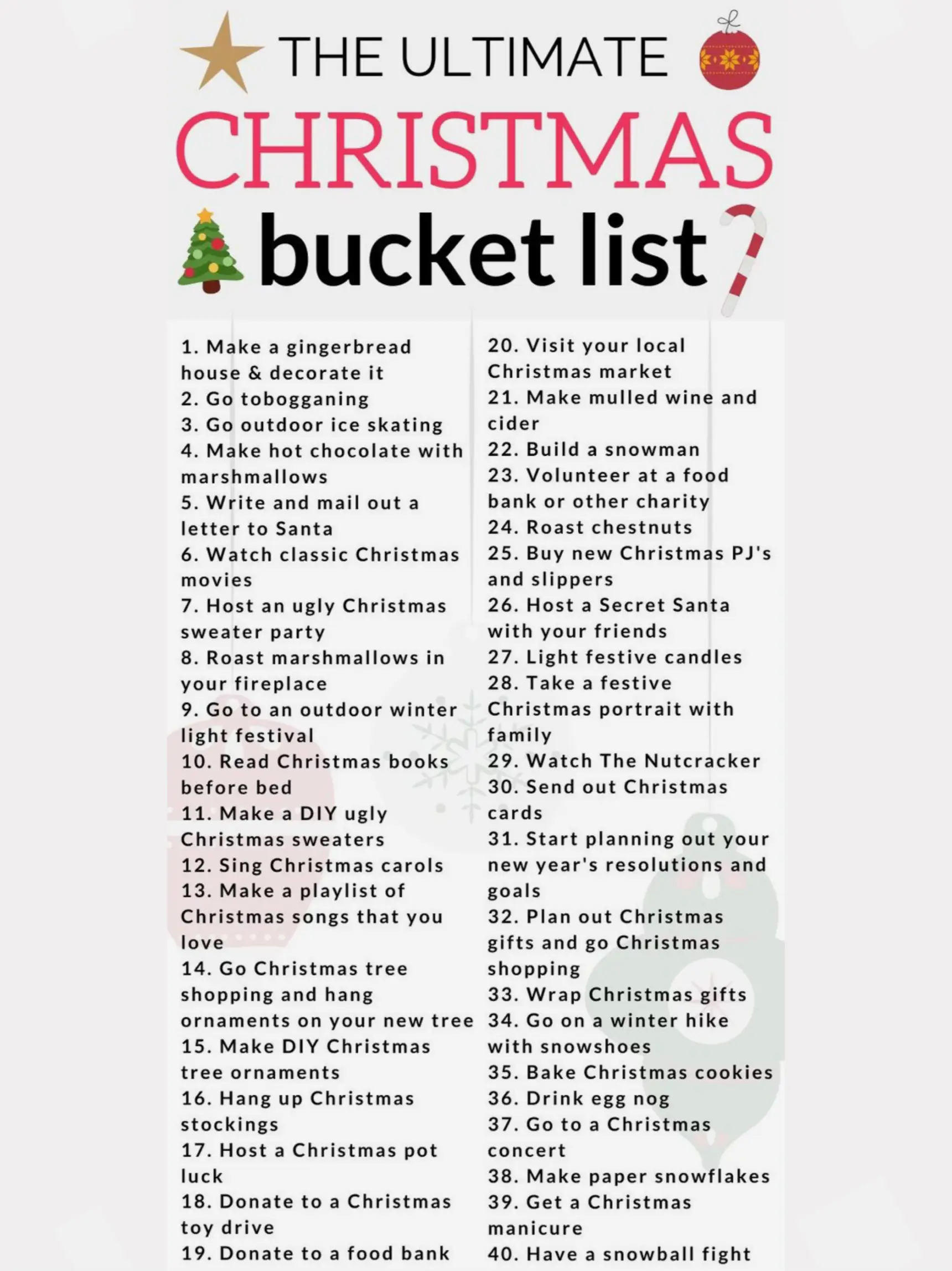 🎄The ULTIMATE CHRISTMAS Bucket List🎄 | Gallery posted by Payton Haws ...