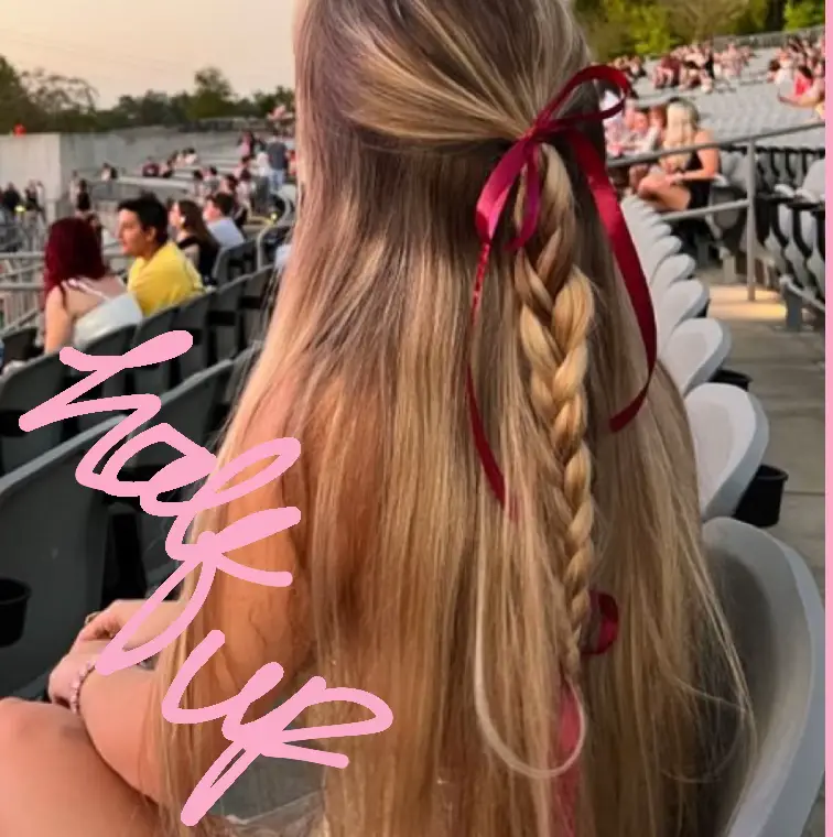 Pink Ribbon Braided Hairstyle Pictures, Photos, and Images for Facebook,  Tumblr, Pinterest, and Twitter