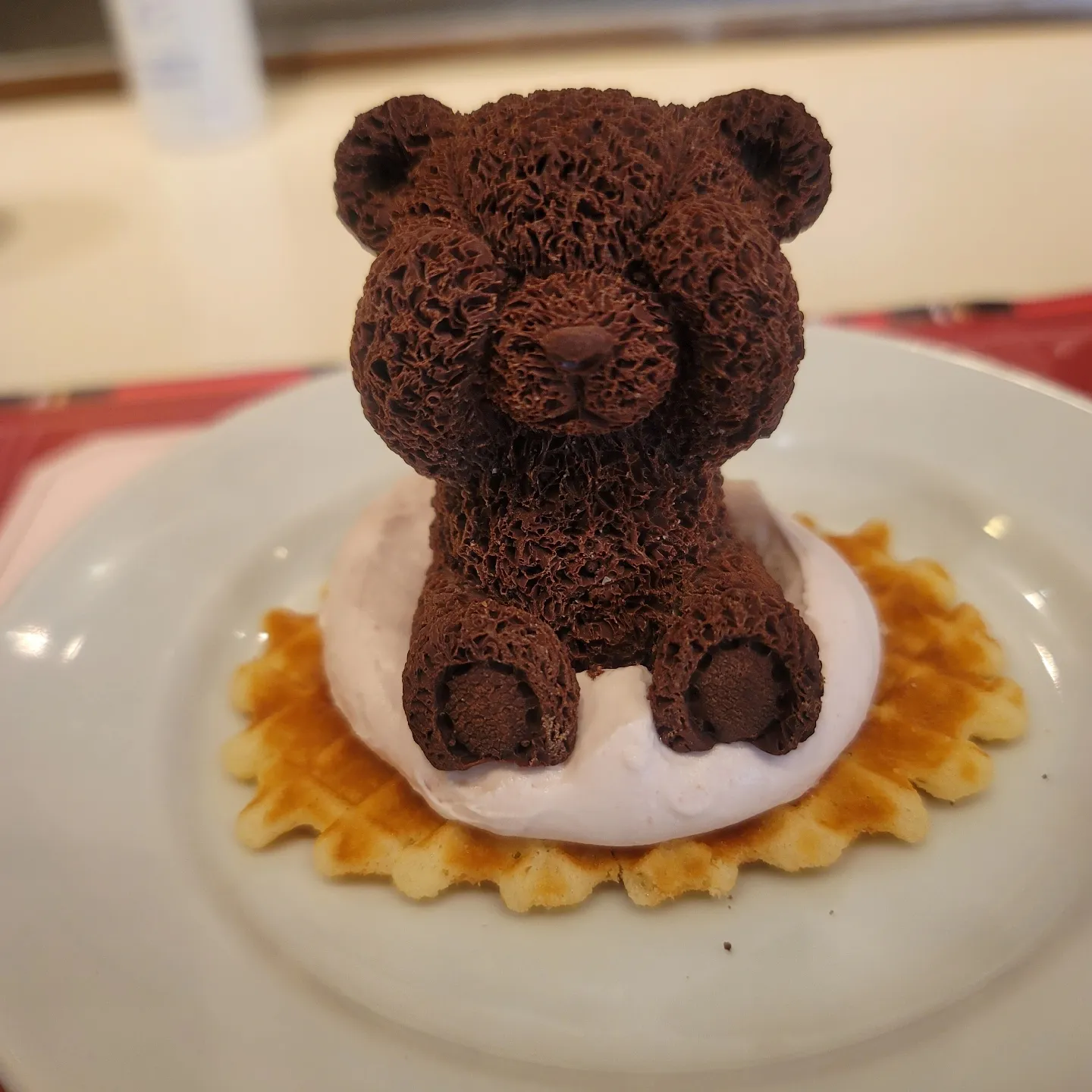 くまさん?好き必見‼️可愛すぎる奇跡のスフレパンケーキ?? | もち 