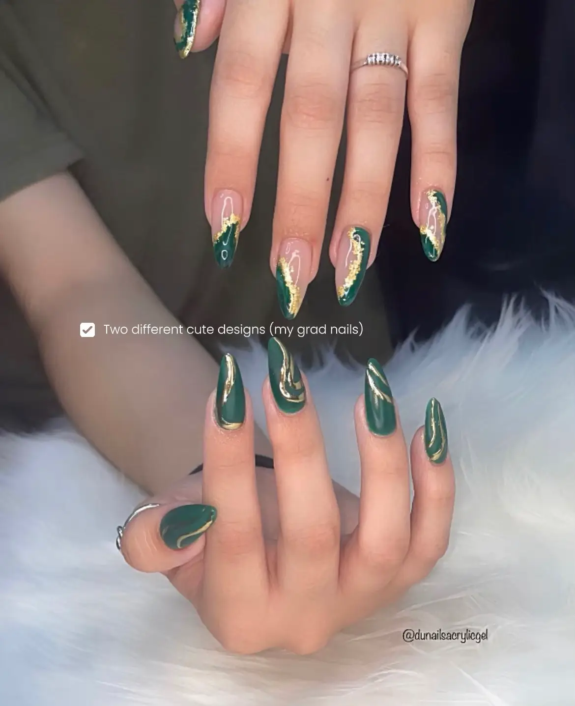 Emerald City  Matte Medium Coffin Press-On Nails – Revel Nail