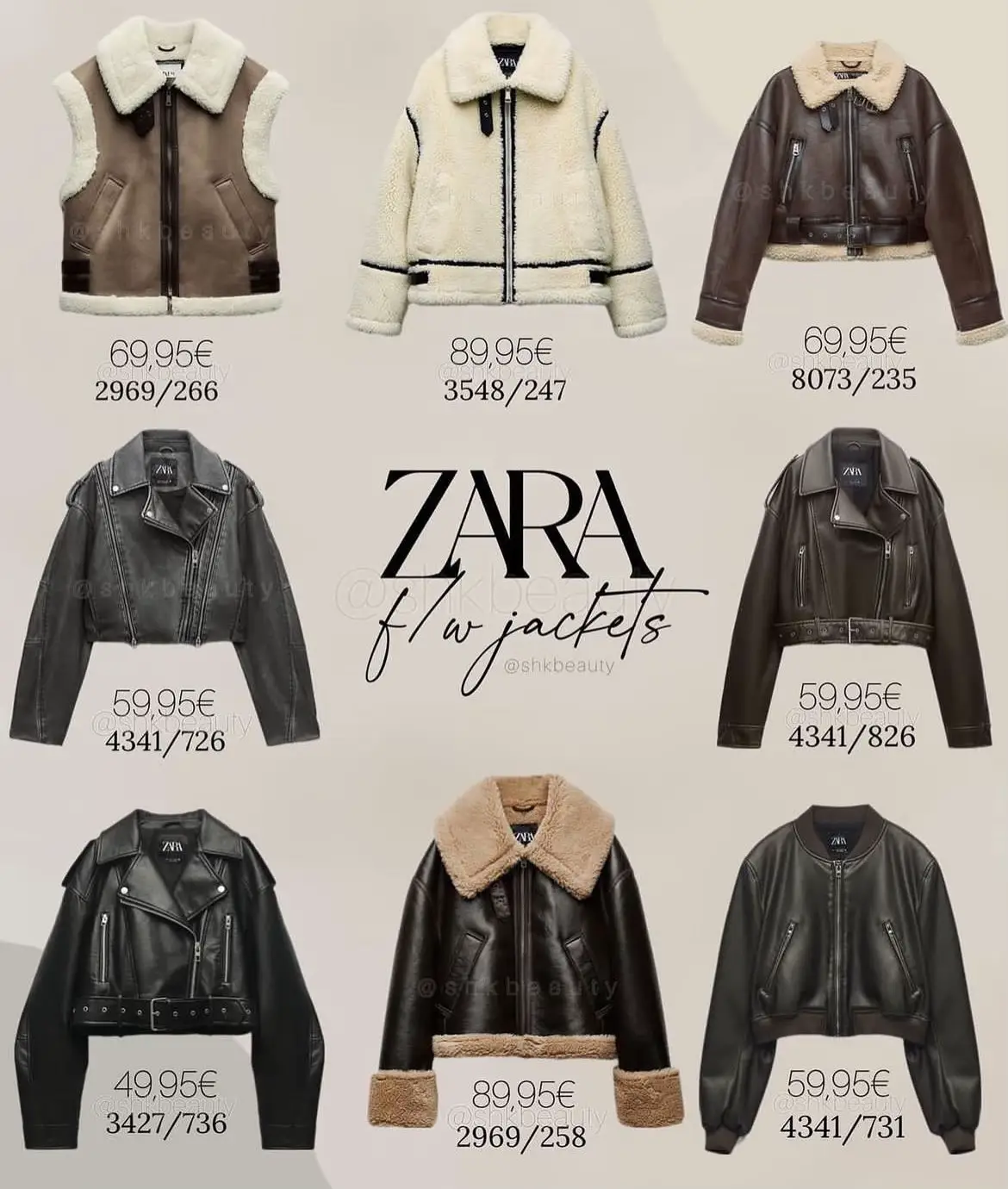 I ordered 2 new jackets for fall from Zara!! 🤎 These 2 jackets