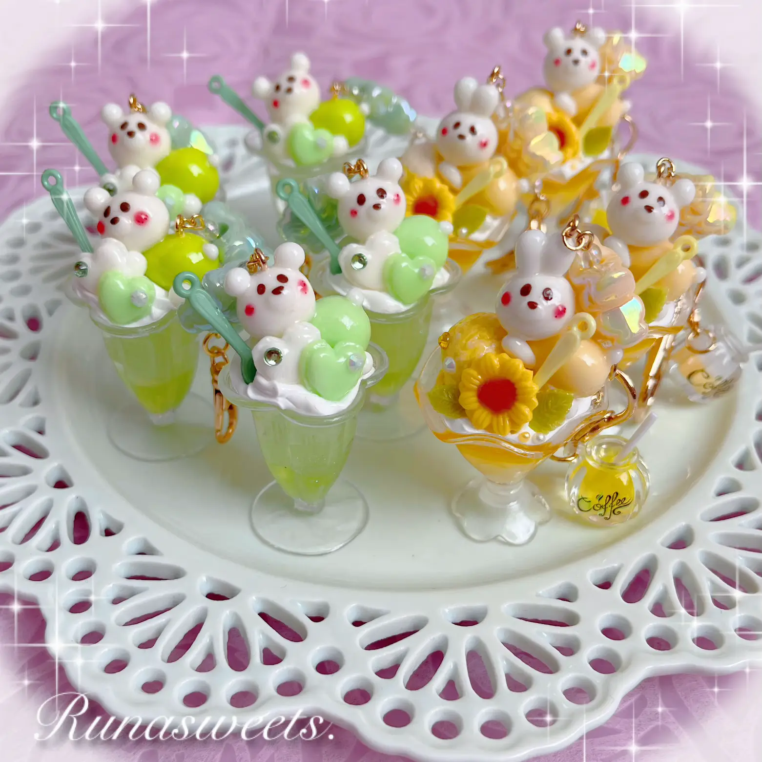 コアラのいちごクリームパン キーホルダー フェイクスイーツ