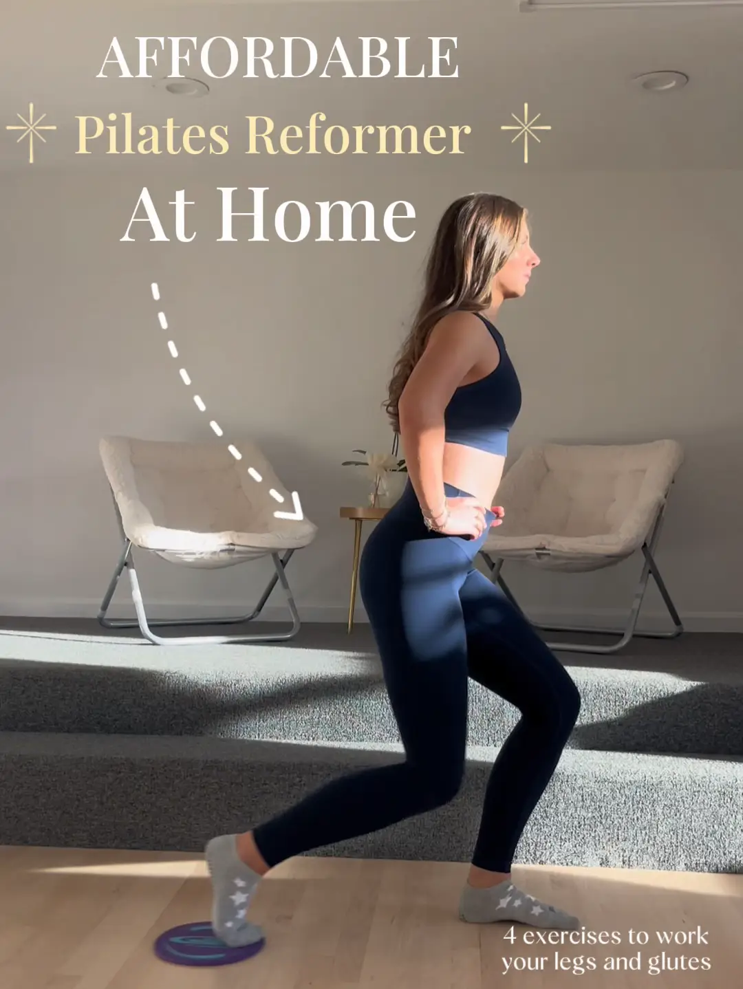 Reformer Pilates Workout at Home! 🏡, Video published by Meredith