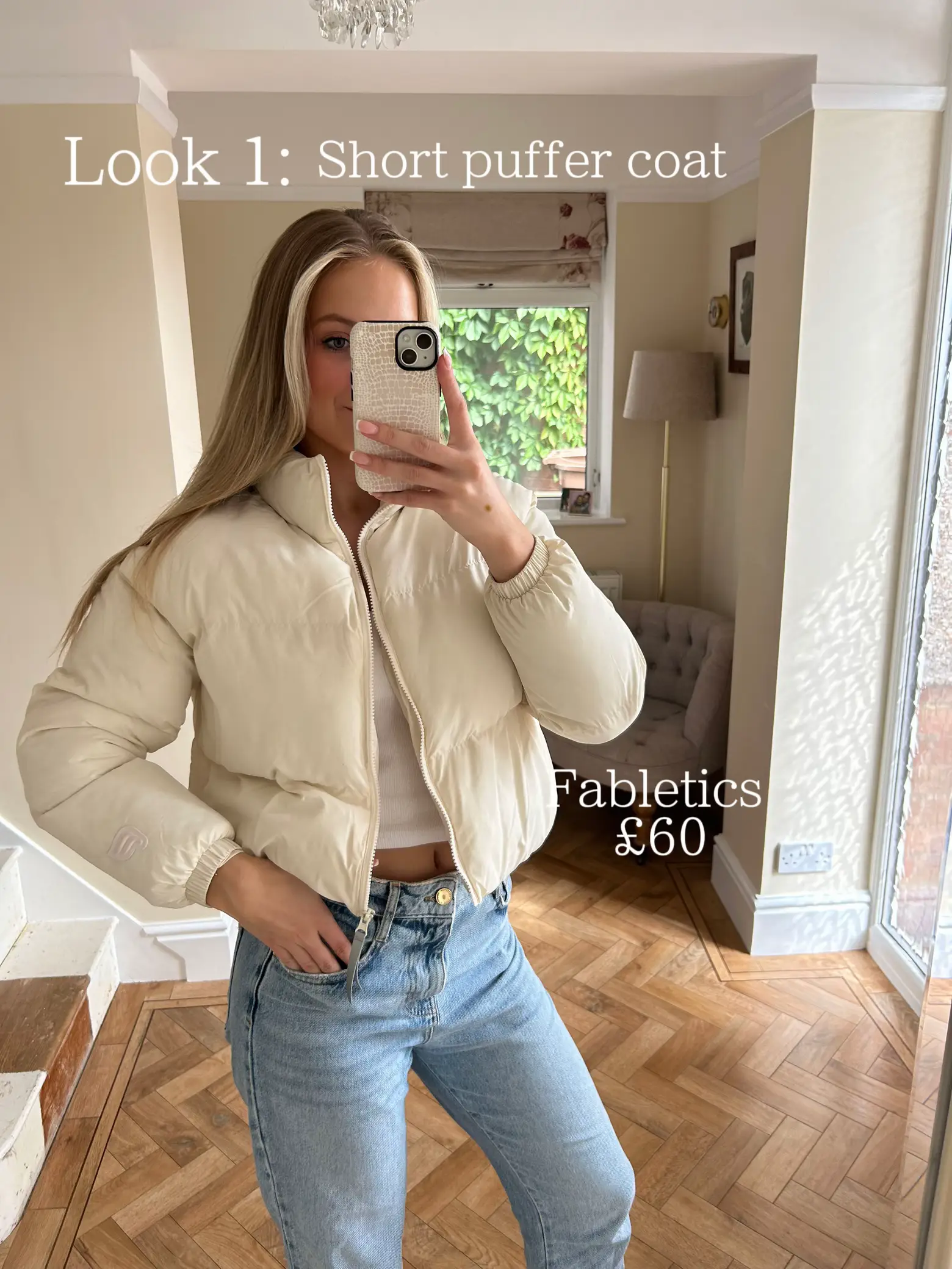 Cream puffer coat collection🤍🤍🤍, Gallery posted by the.ruby.way