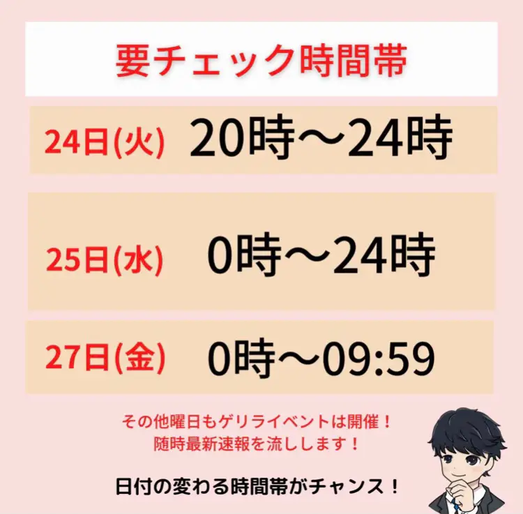 10/24 楽天お買い物マラソンスタート！買い周りポイント最大11倍のお得