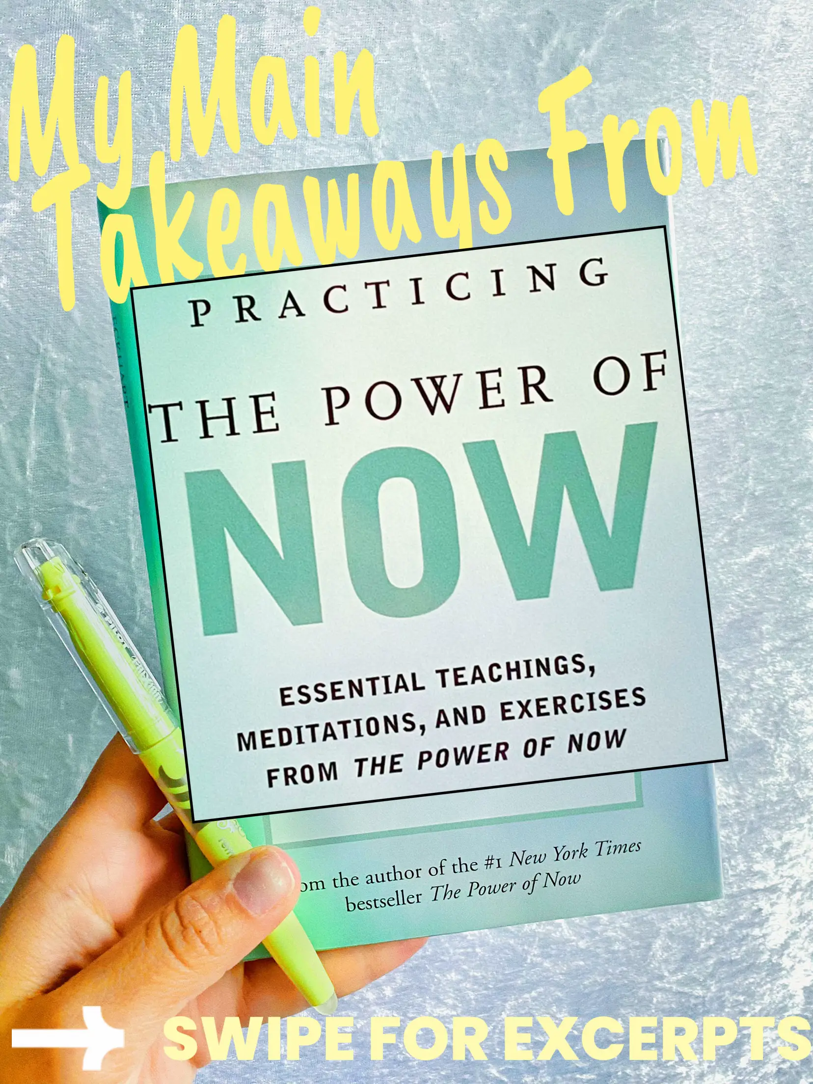 Excerpt: Practicing the Power of Now - Eckhart Tolle