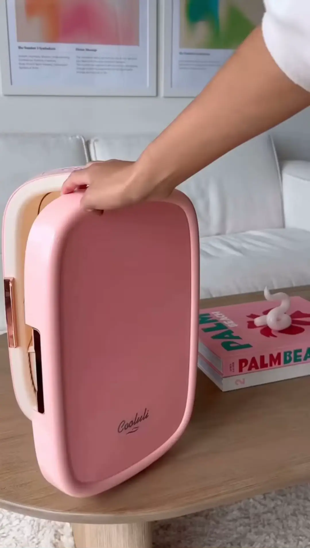 Beauty 12-Liter Mini Skincare Fridge