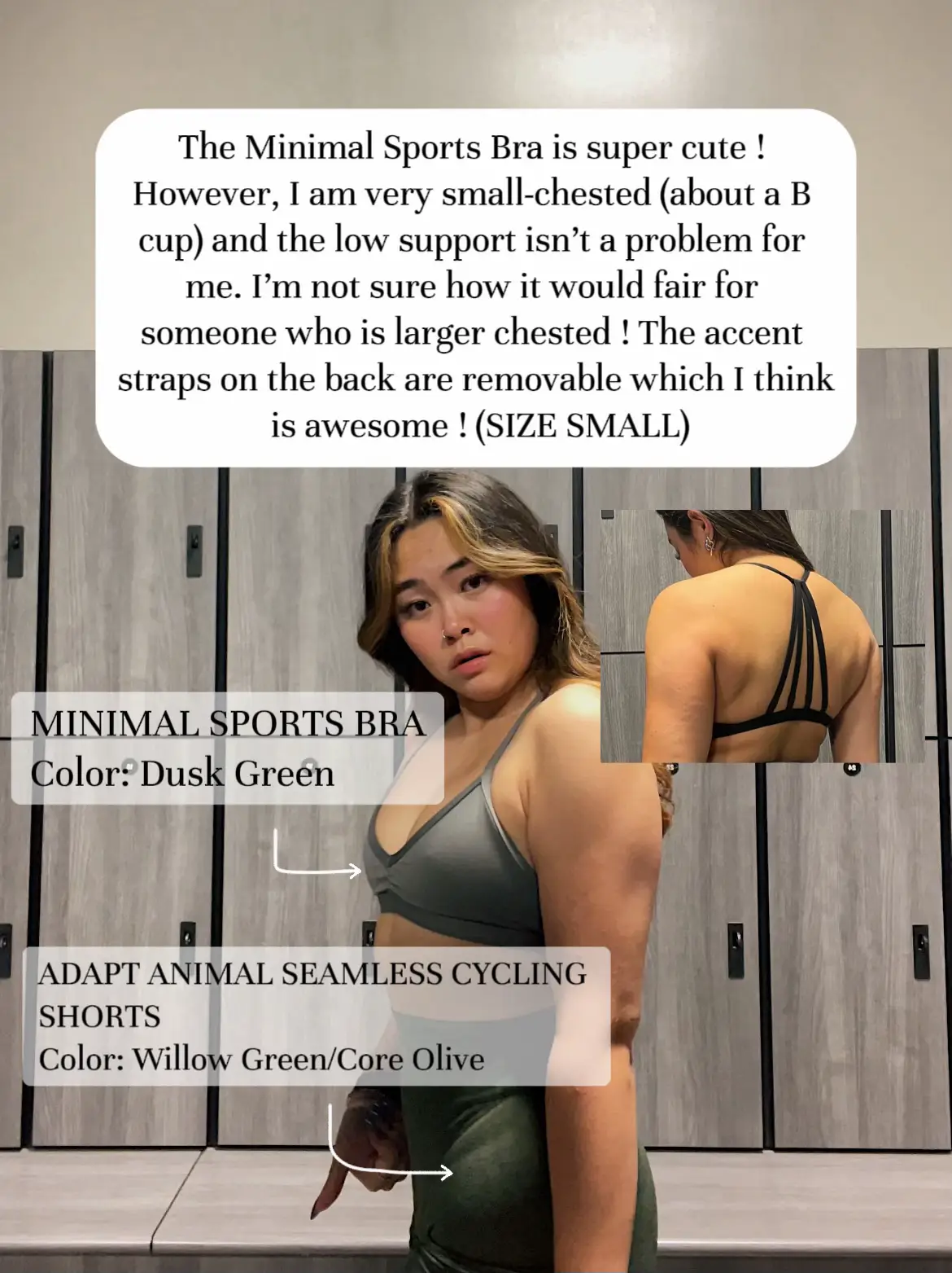 Gymshark minimalist bra dupe with extra support!