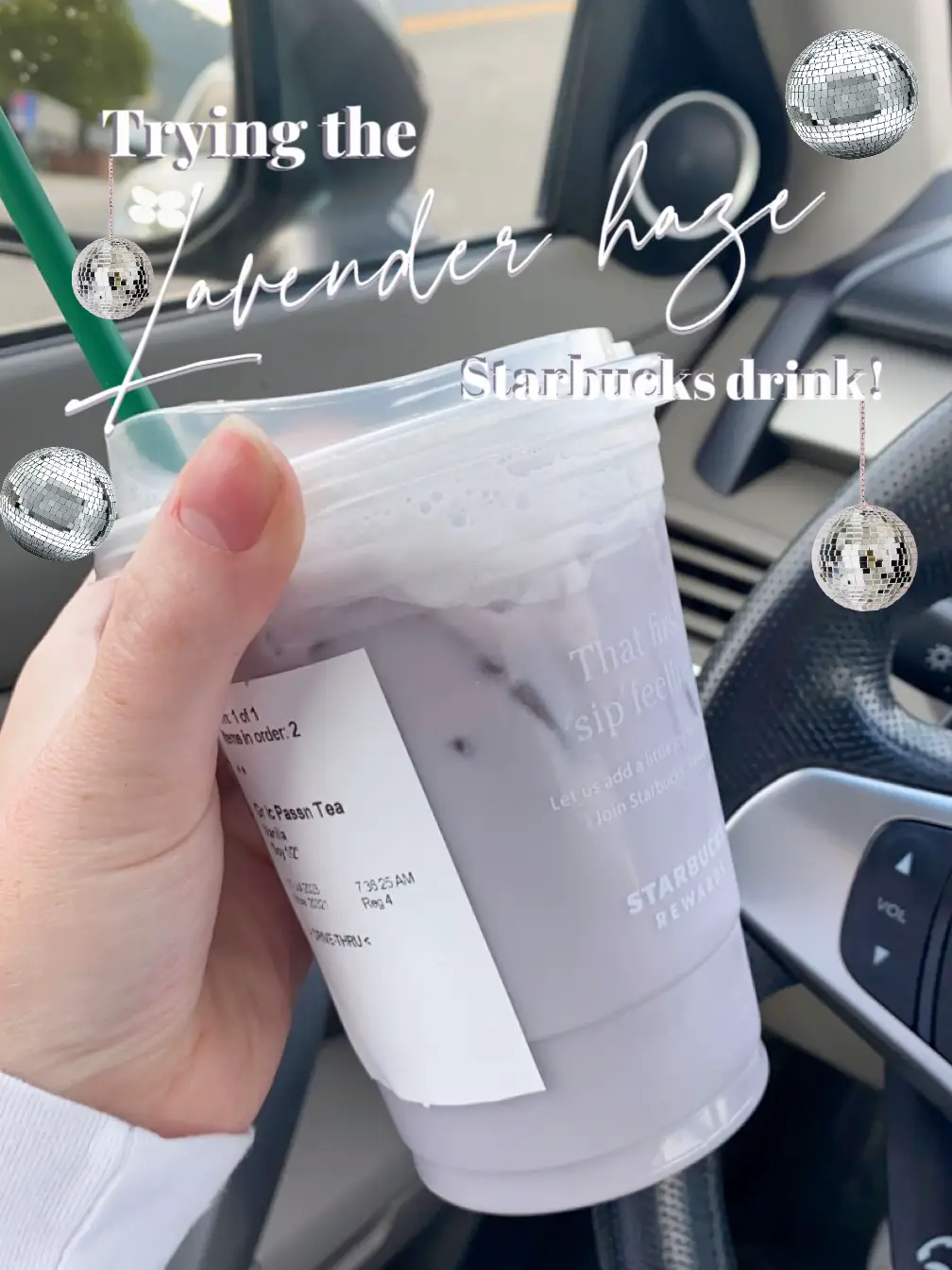 Starbucks Purple Drink Recipe {Lavender Haze} - We are not Martha