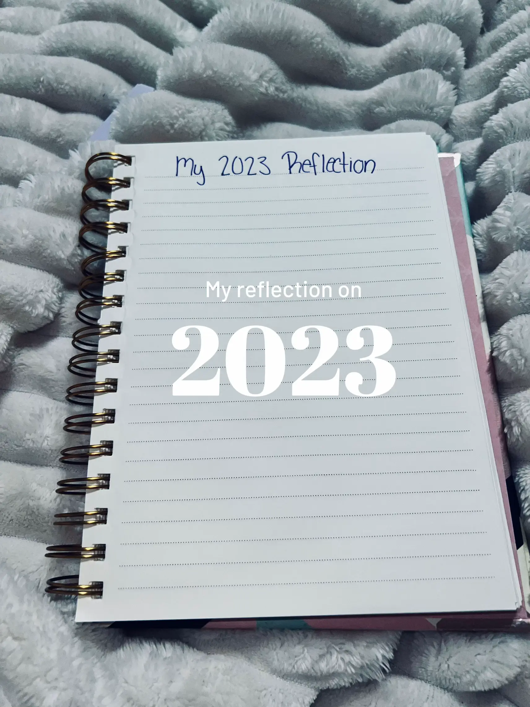 Mark's 2023 Reflection and Preparation for 2024 Bullet Journal