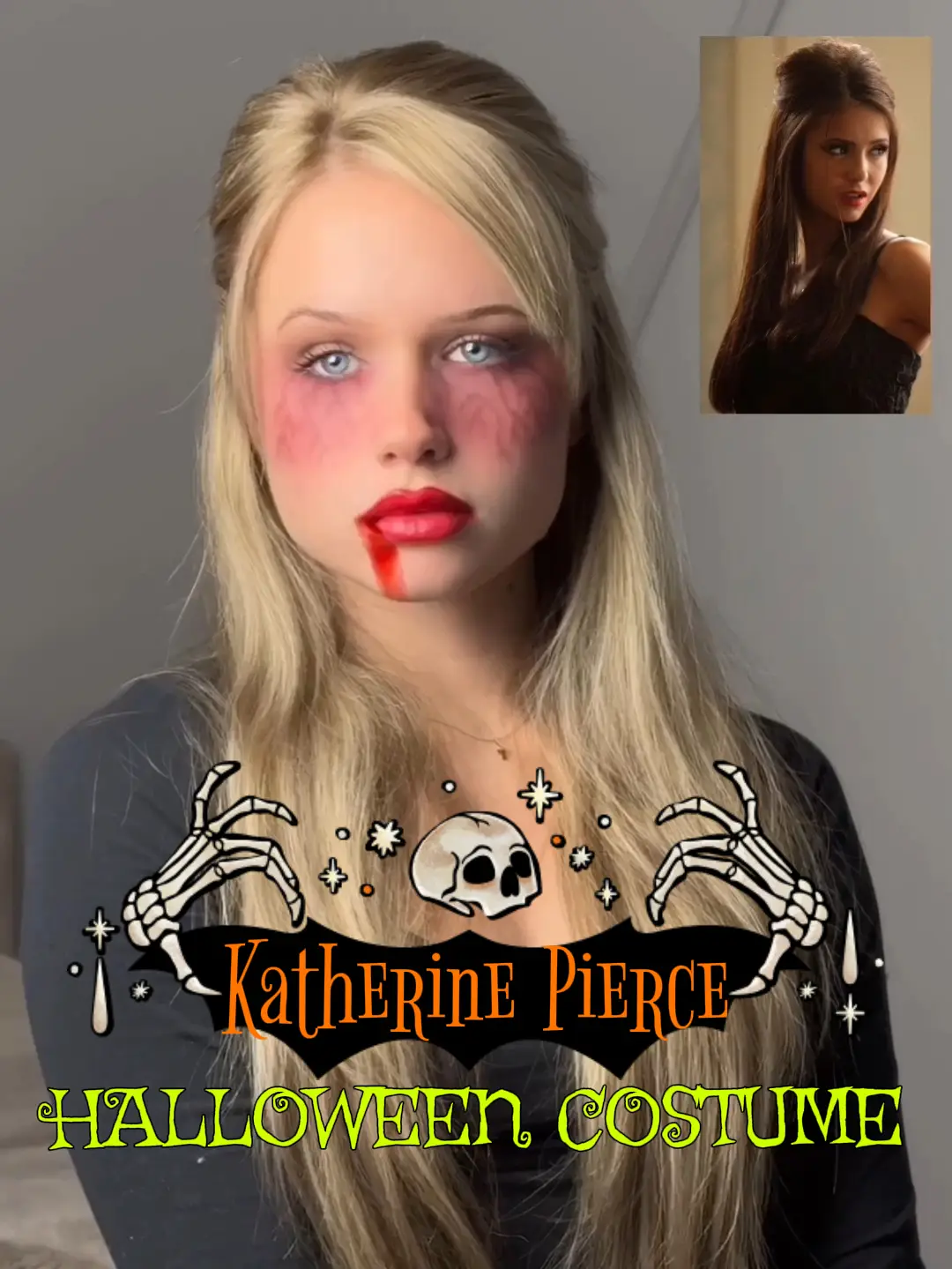 Katherine Pierce Masquerade Ball Hair Tutorial