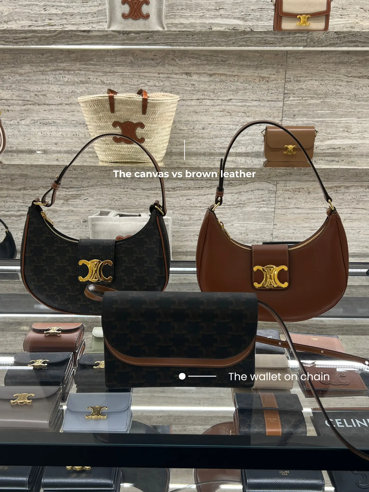 TRYING ON THE NEW CELINE AVA TRIOMPHE HANDBAG, Gallery posted by  michelleorgeta