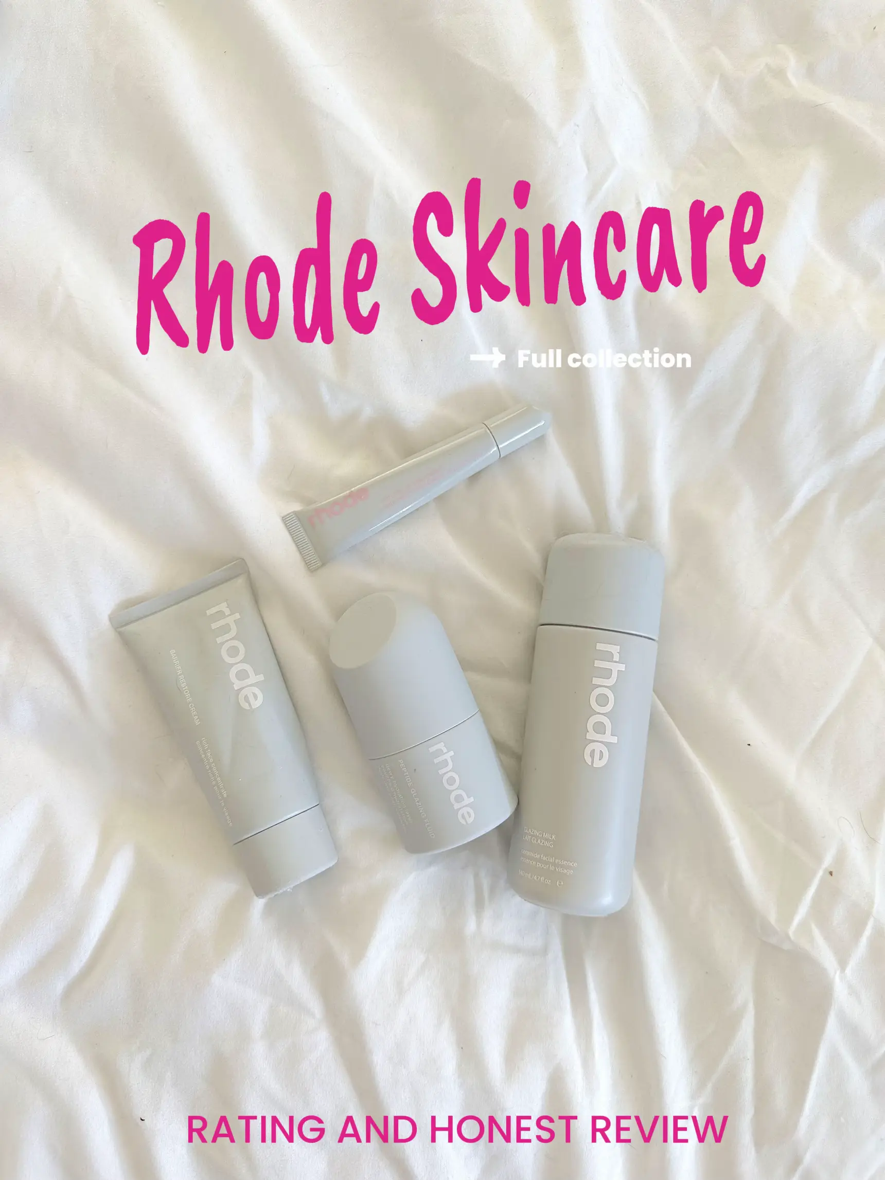 Rhode Skincare the full collection review 🍩 แกลเลอรีที่โพสต์โดย