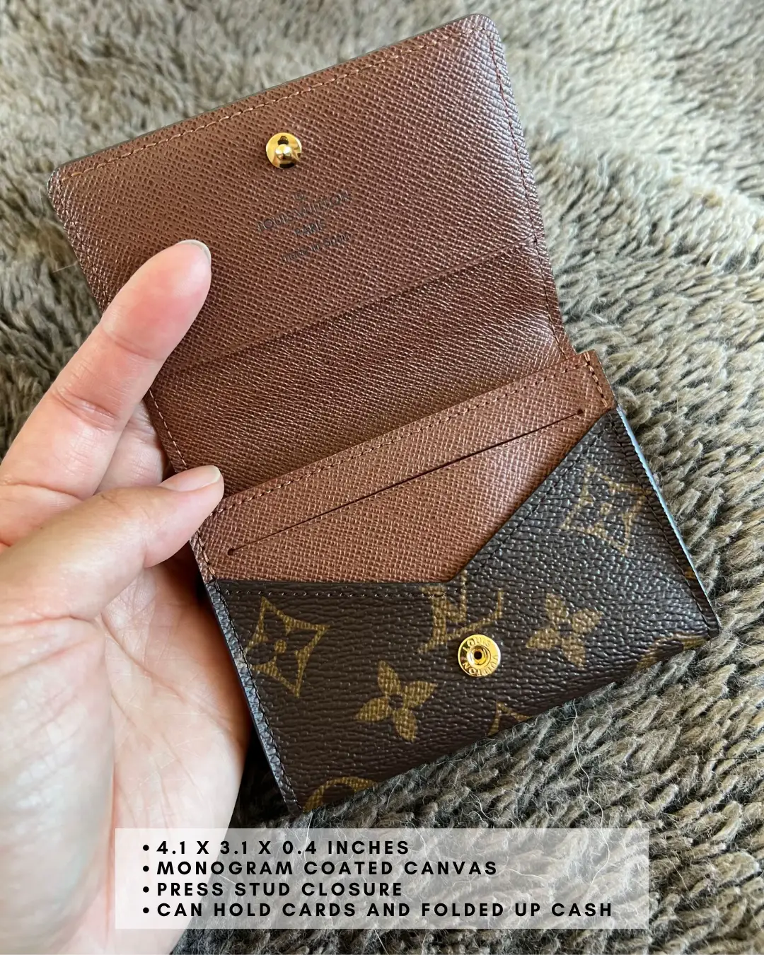 Louis Vuitton Slender Wallet in Coated Canvas - US