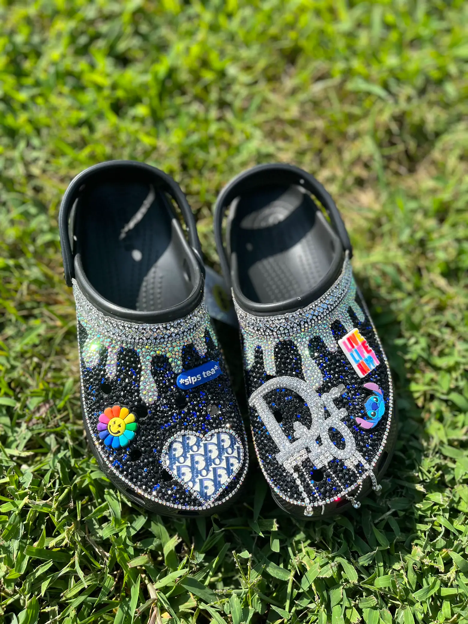 CROCS, Shoes, Bling Crocs